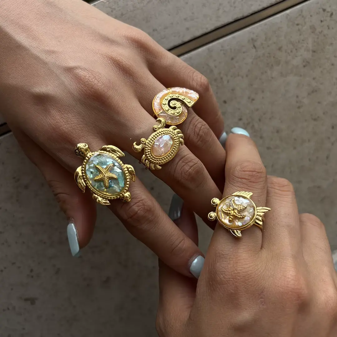 Tartella Ring | Çelik Yüzük 4