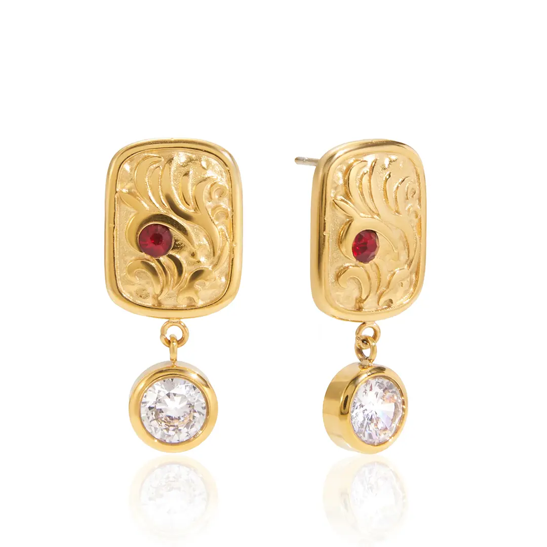 Osomi Earring | Çelik Küpe