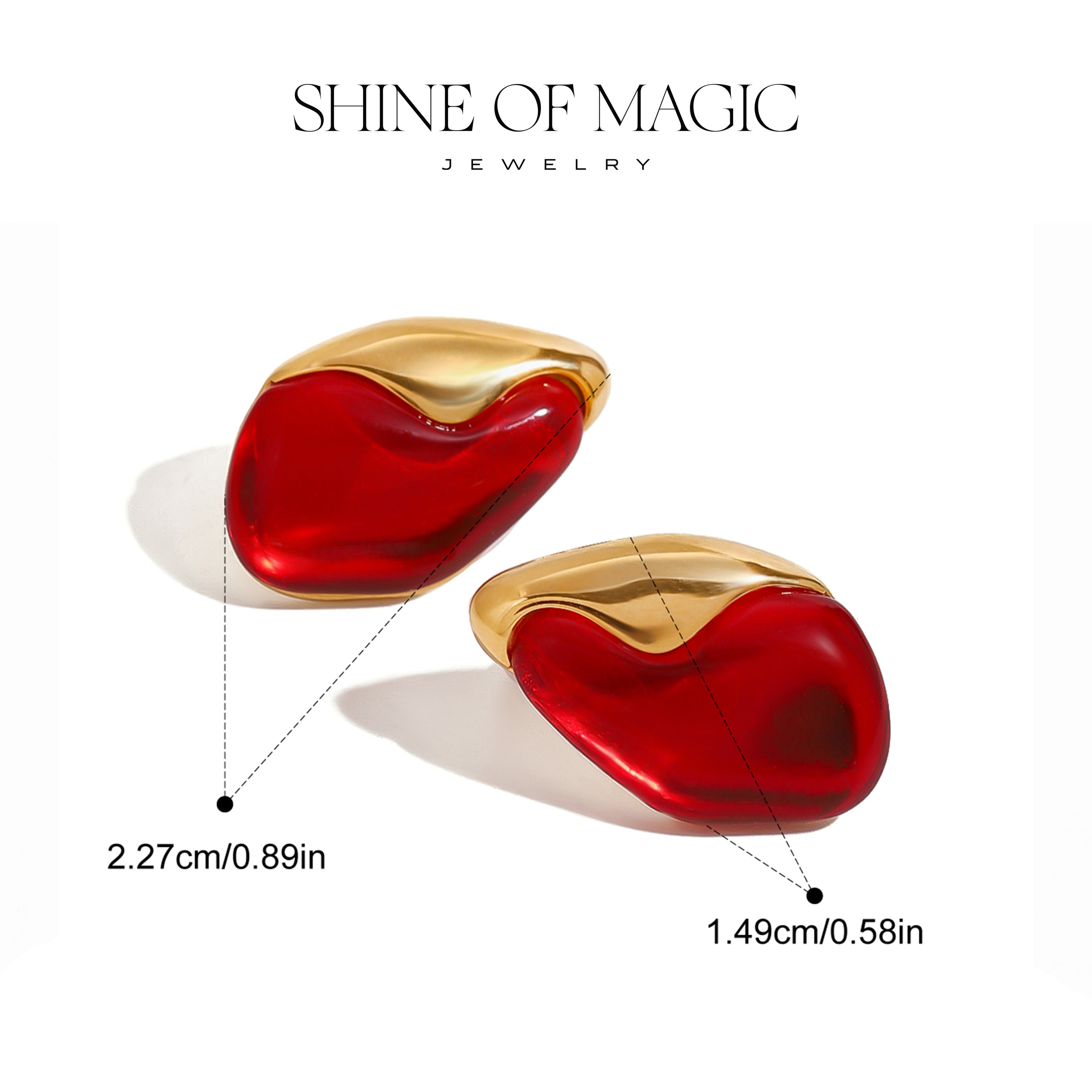 Rubira Earring | Çelik Küpe