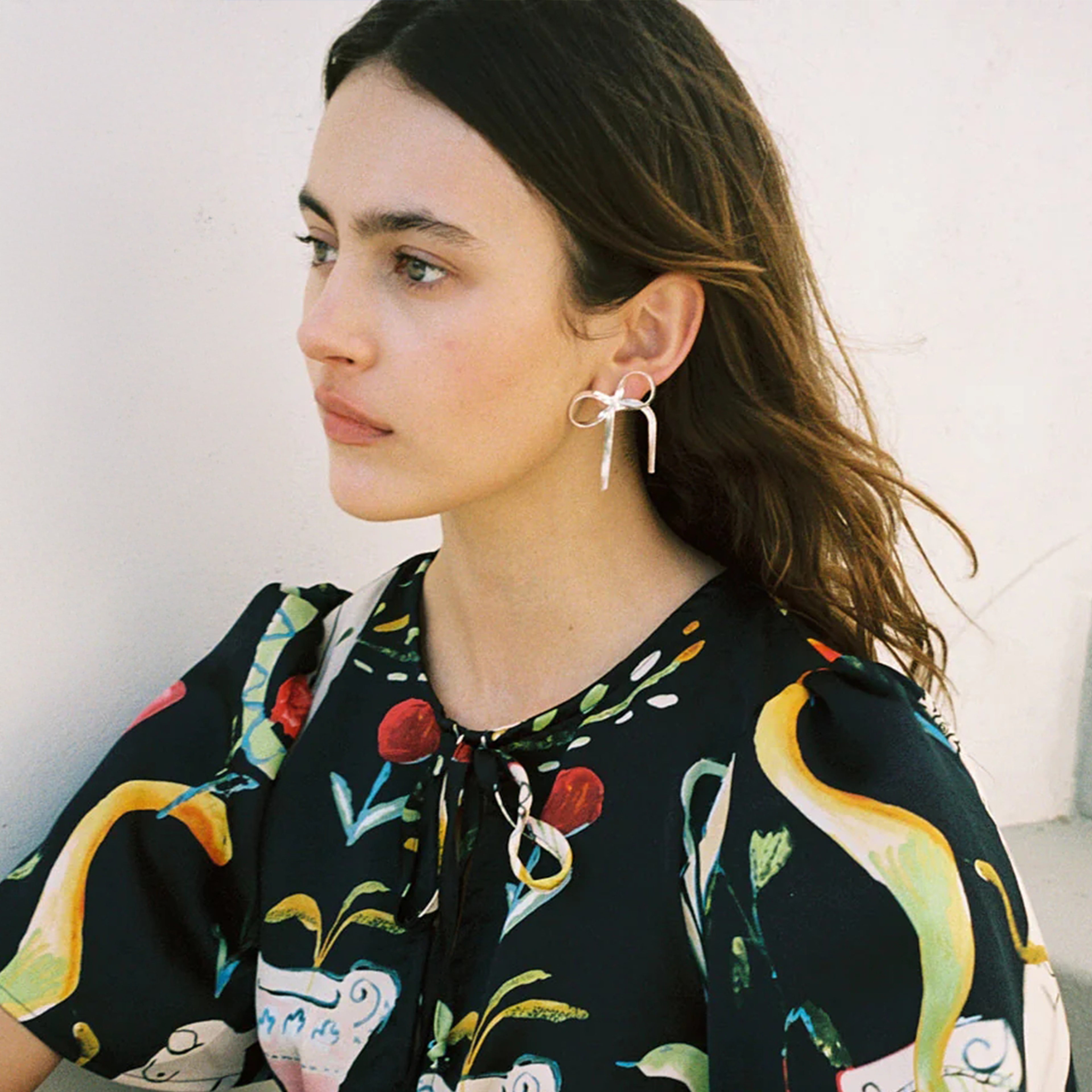 Lacine Earring | Çelik Küpe