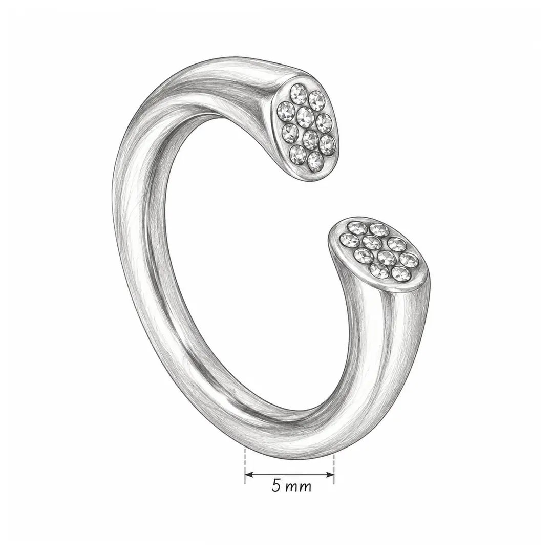 Bluvia Ring | Çelik Yüzük 3
