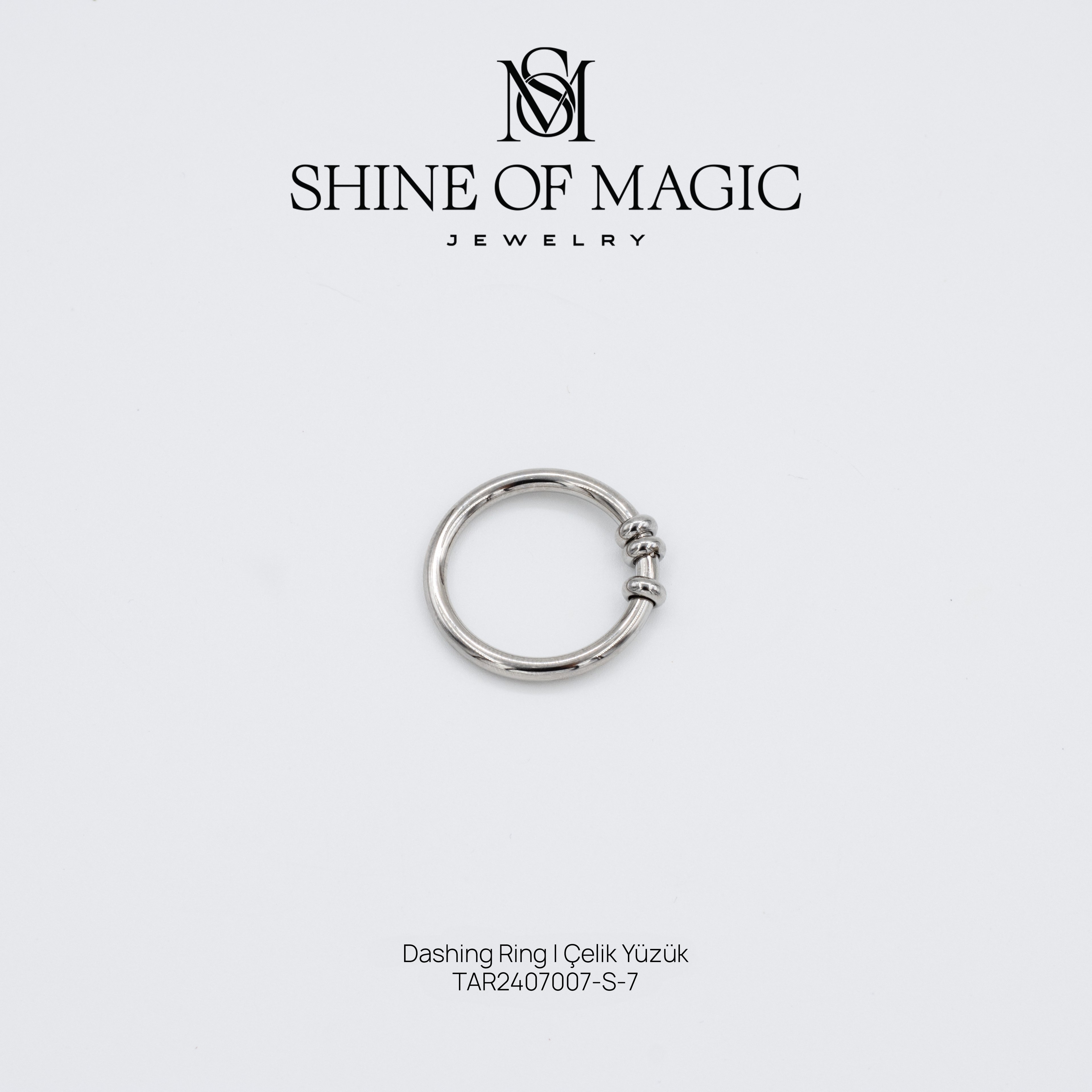 Dashing Ring | Çelik Yüzük