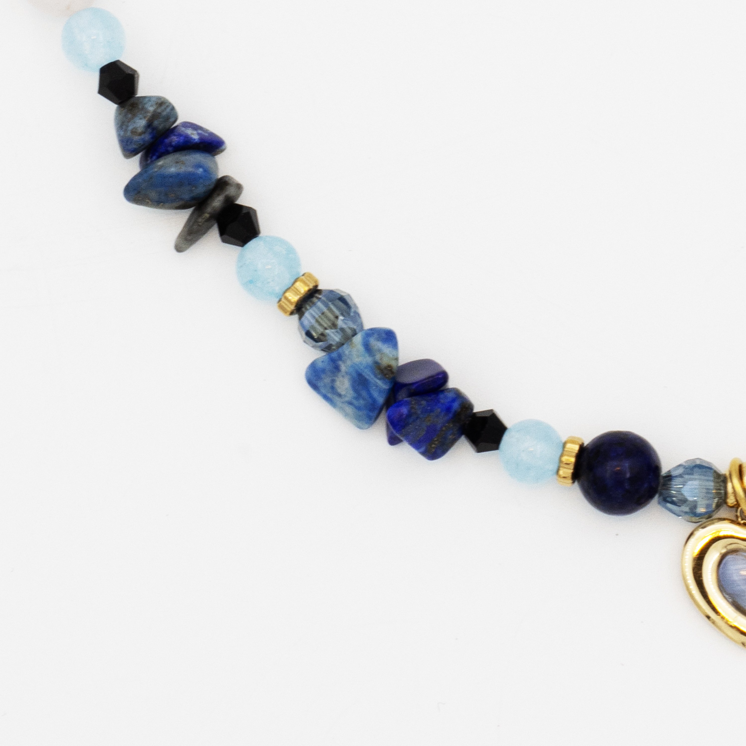 Luna Heart Necklace | Doğal Taş Kolye