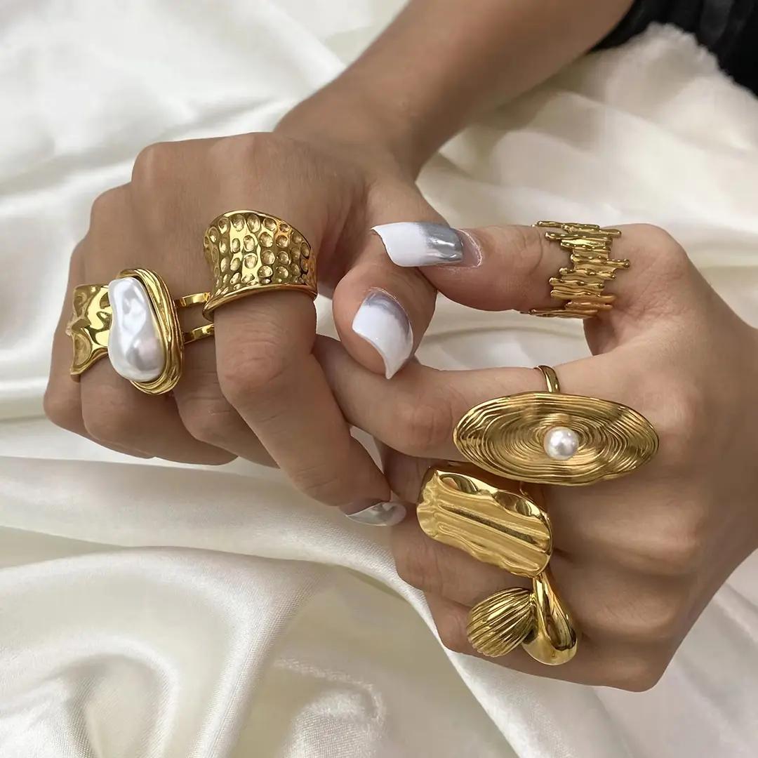 Vortessa Ring | Çelik Yüzük 5