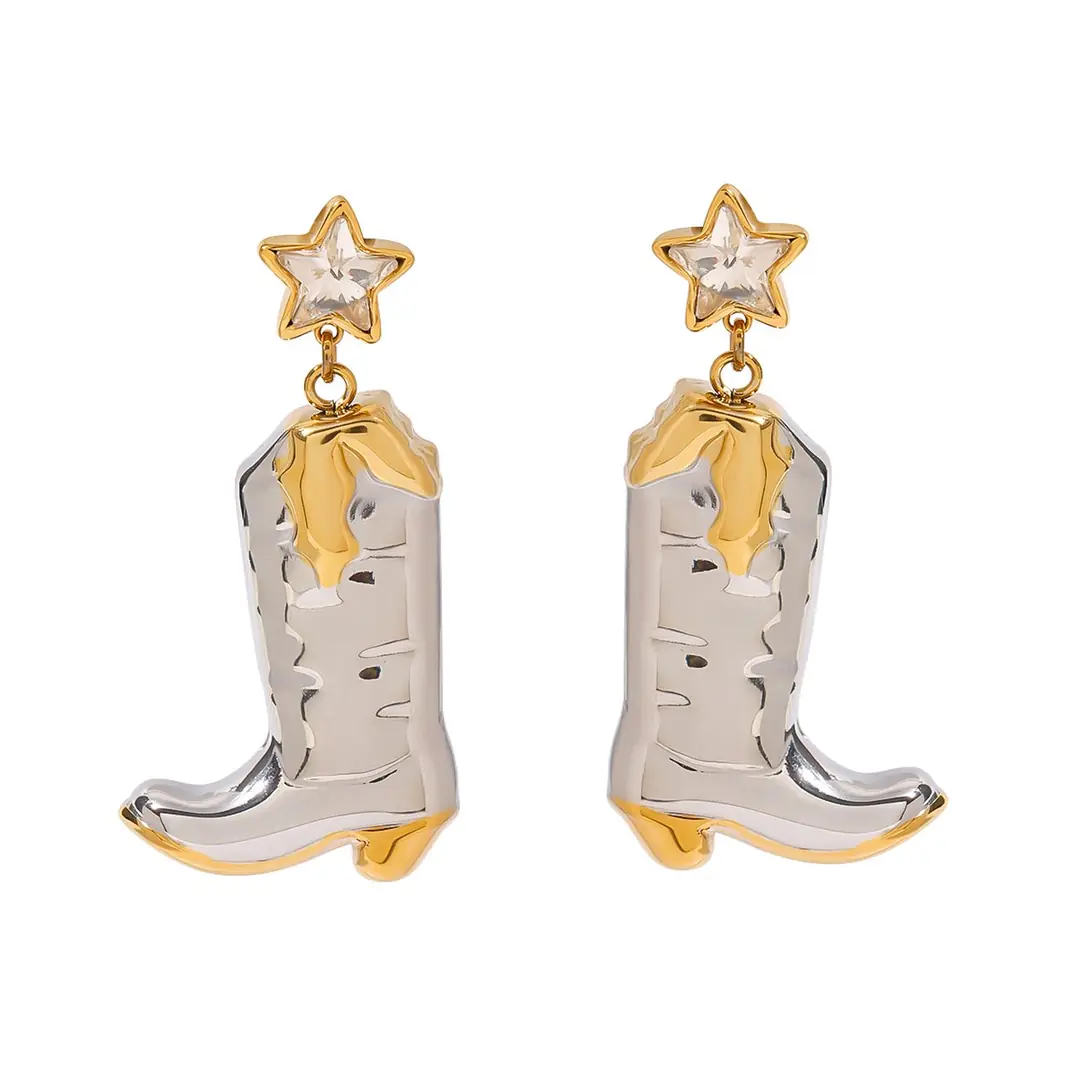 Kovbella Earring | Çelik Küpe