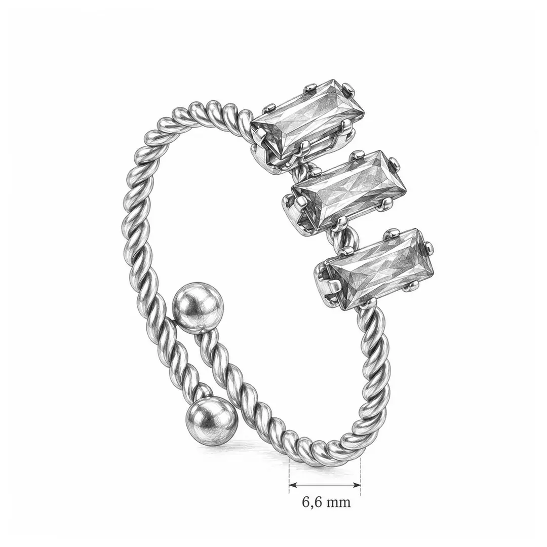Fernetta Ring | Çelik Yüzük 3