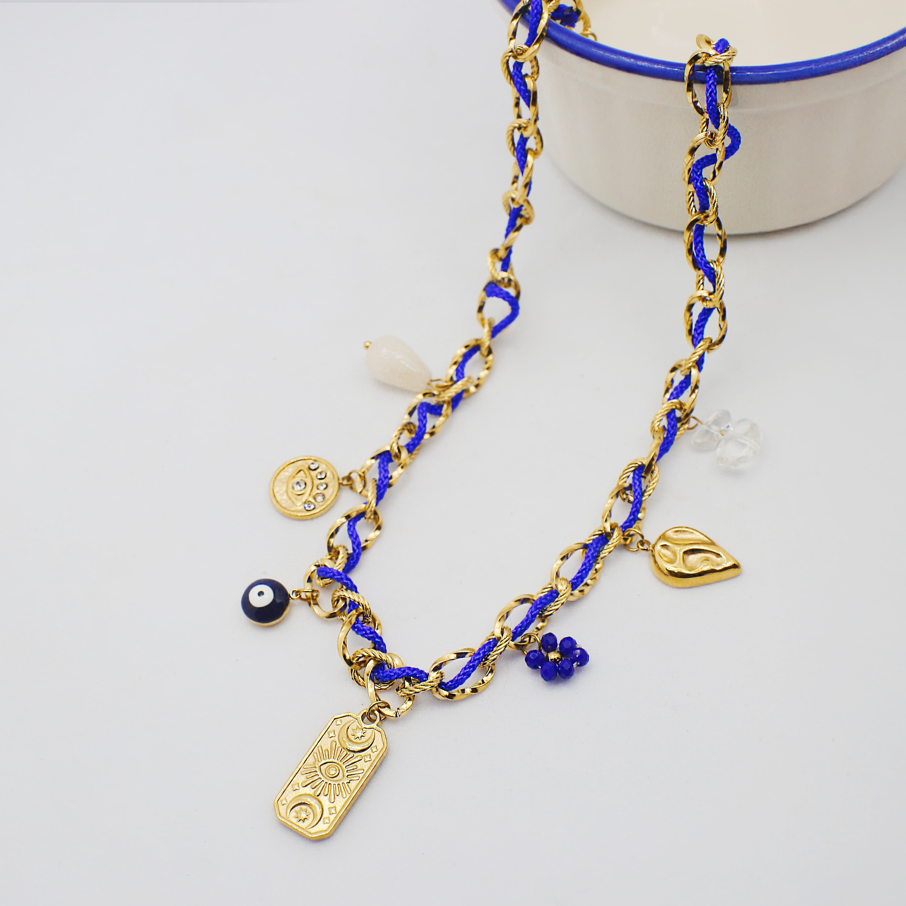 Elyora Necklace | Çelik Kolye