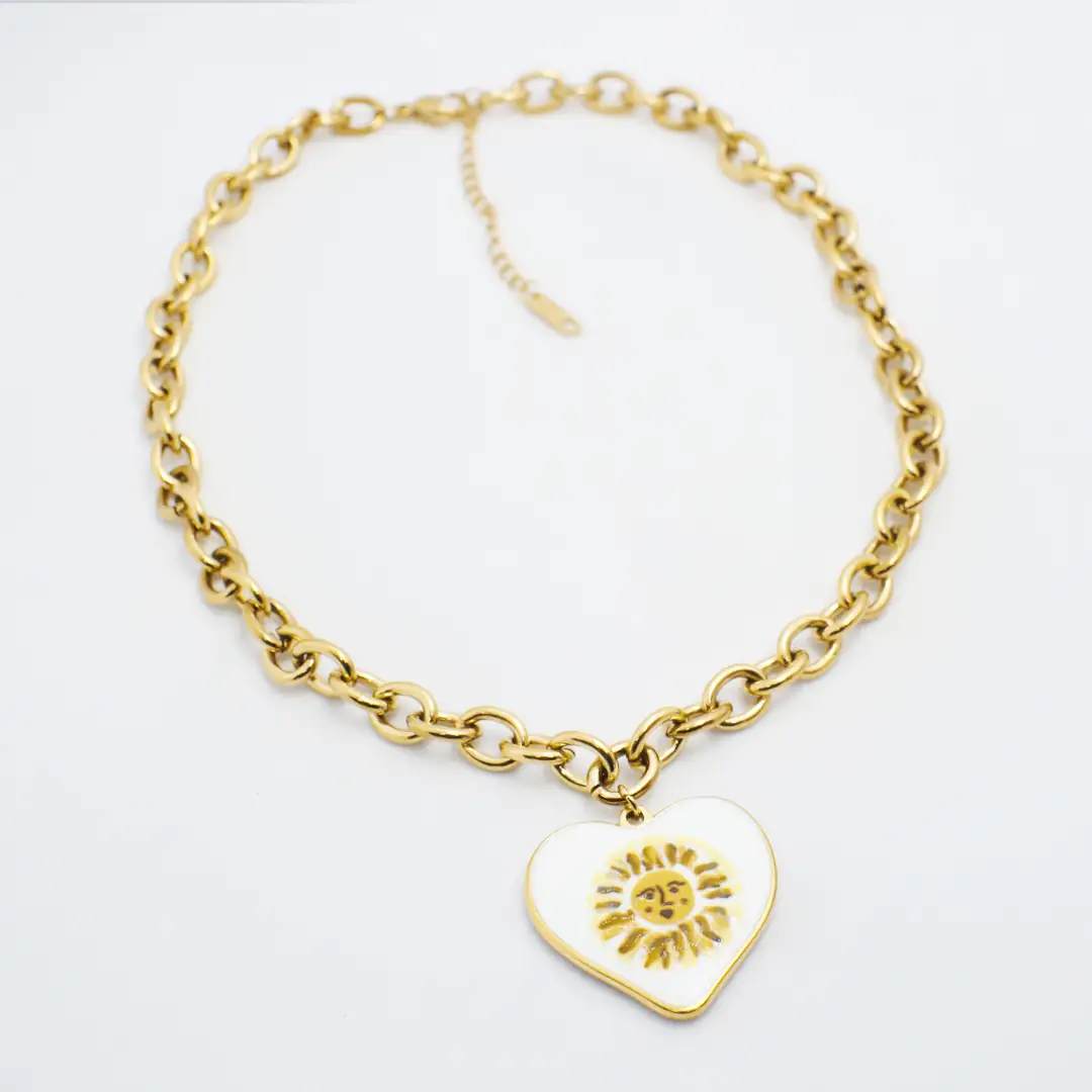 Suncea Necklace | Çelik Kolye