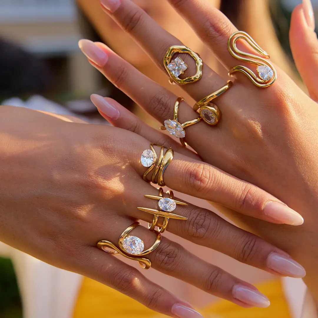 Meandra Ring | Çelik Yüzük 3