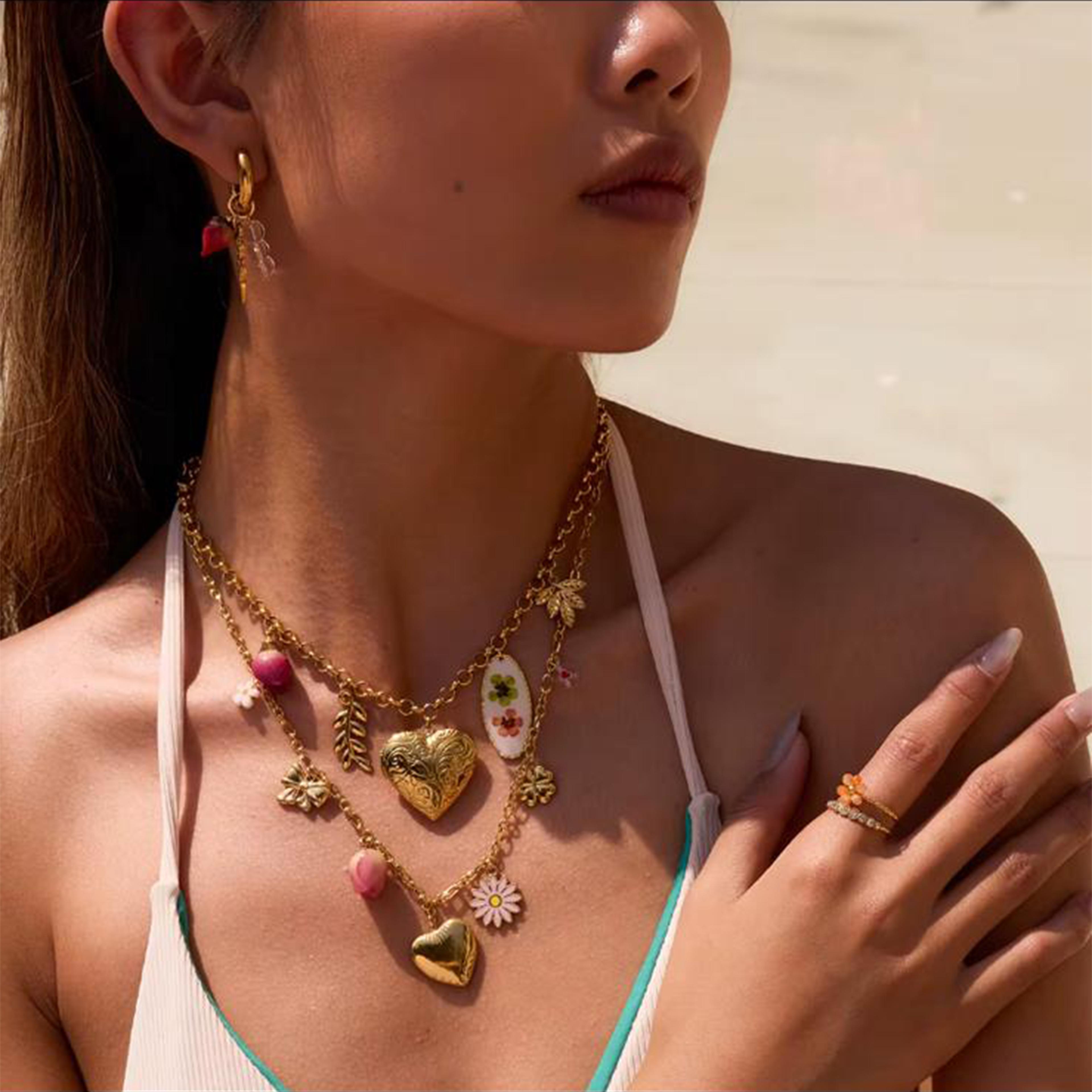 Amarilis Necklace | Çelik Kolye