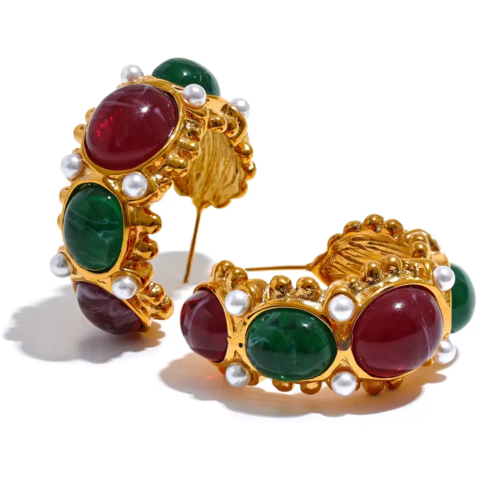 Vifesti Earring | Çelik Küpe