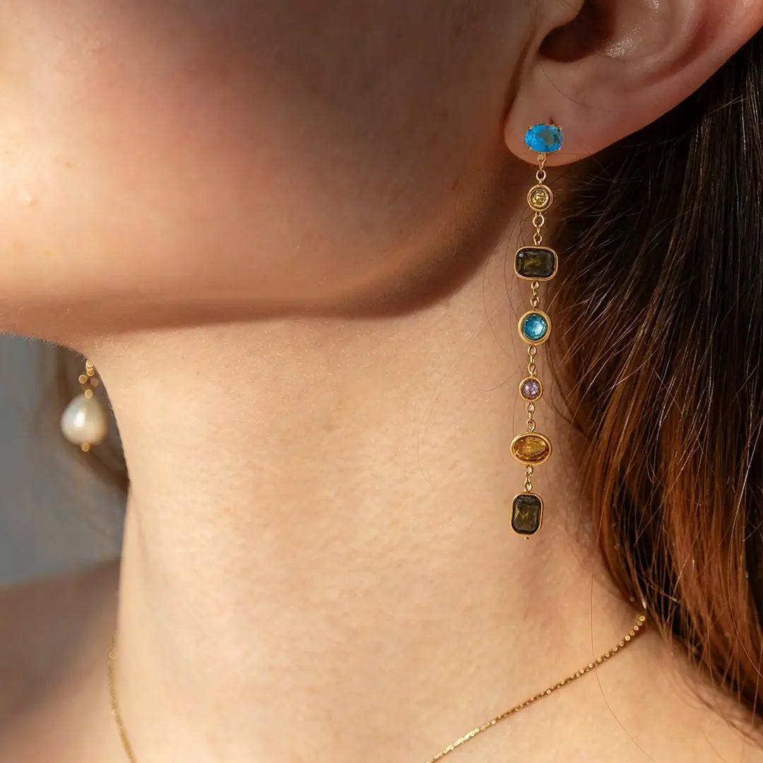 Tessima Earring | Çelik Küpe 3