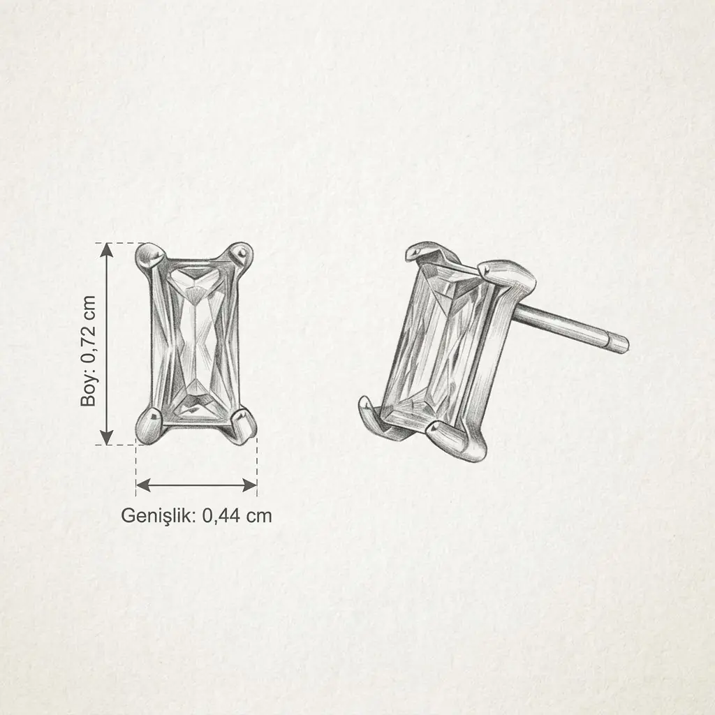 Ipeksa Earring | Çelik Küpe 6