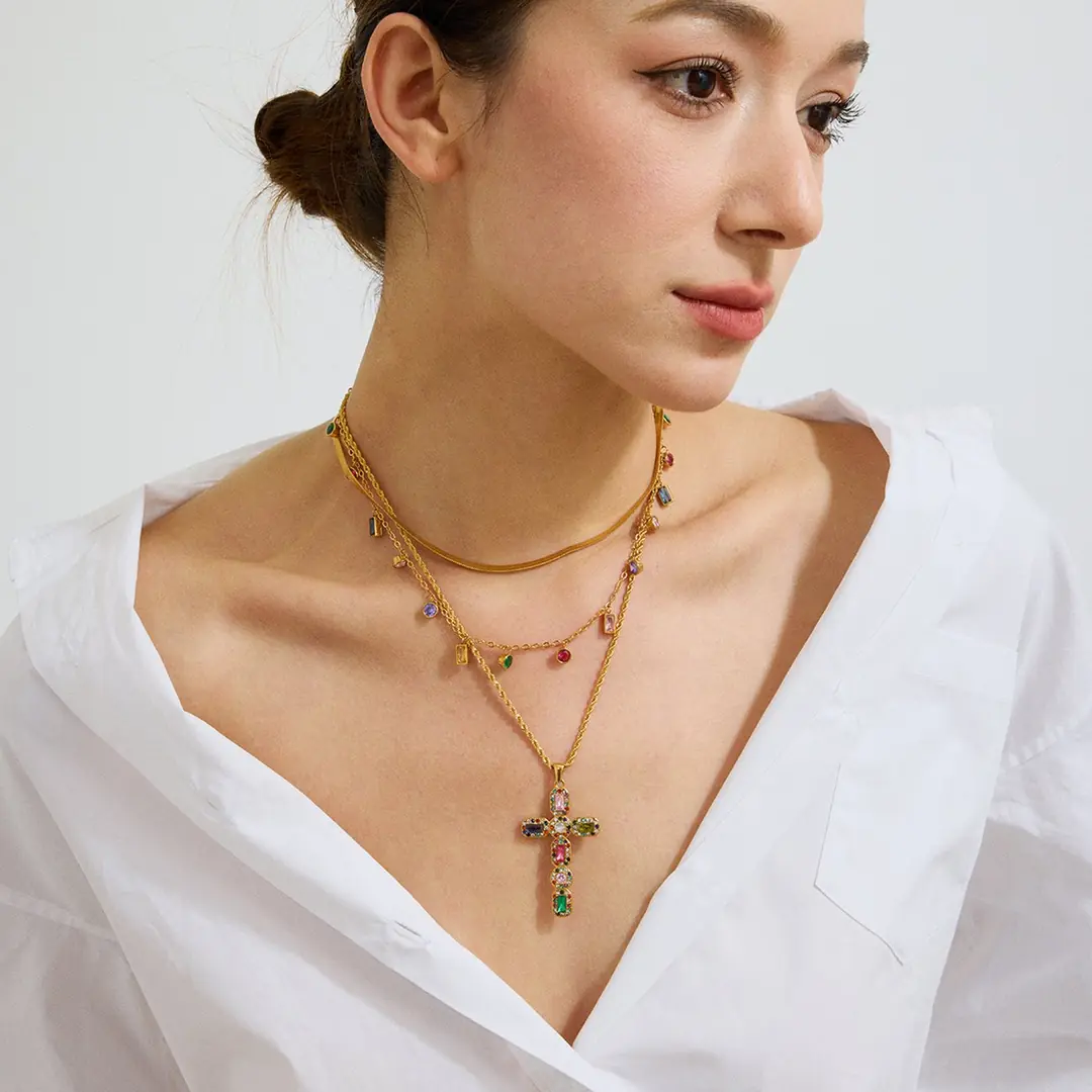 Crucella Necklace | Çelik Kolye 4