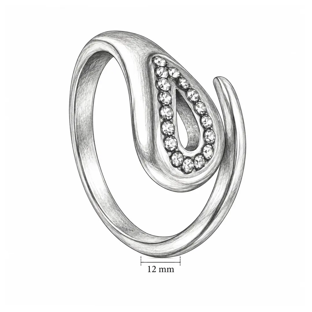 Zafyra Ring | Çelik Yüzük 2