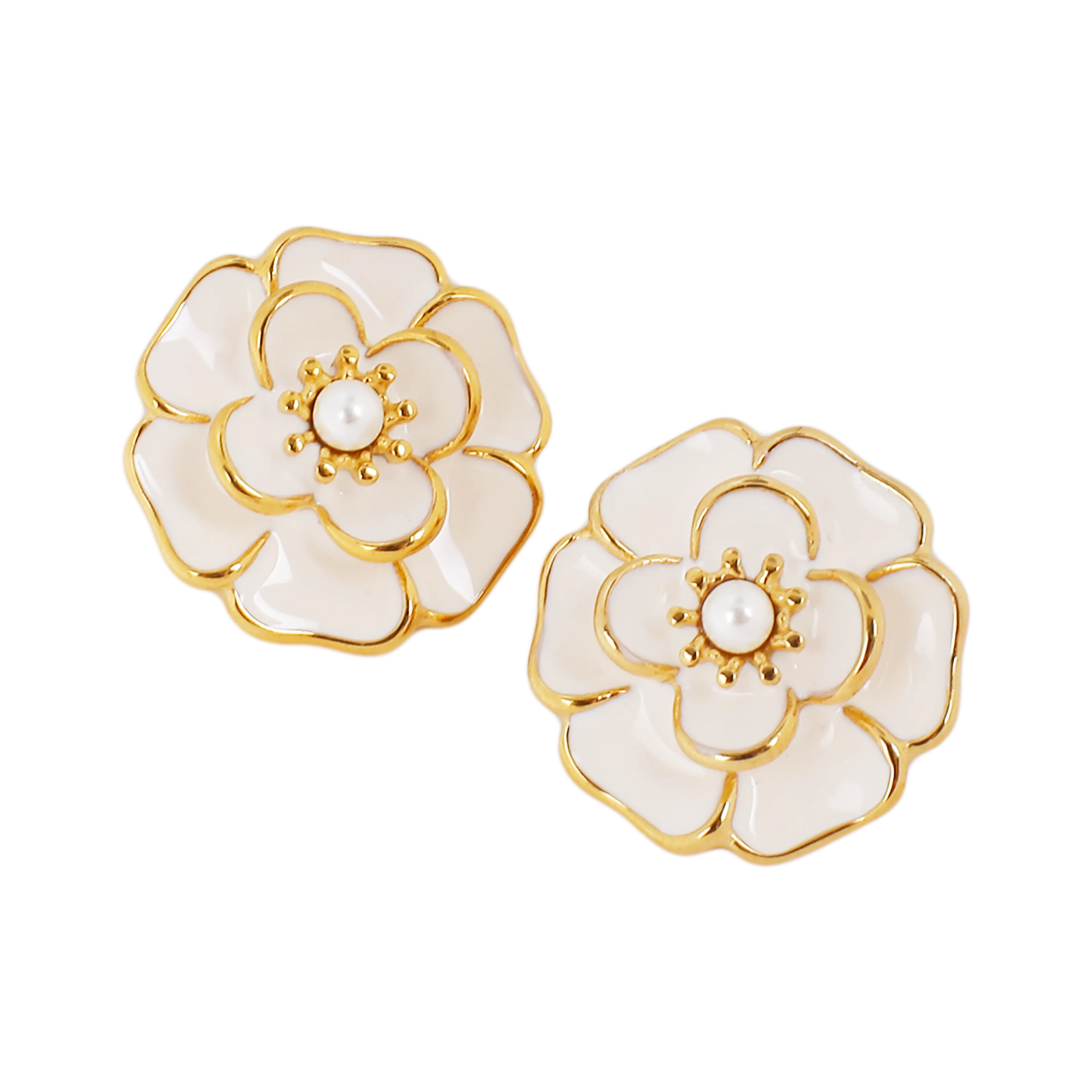 Blossom Earring | Çelik Küpe