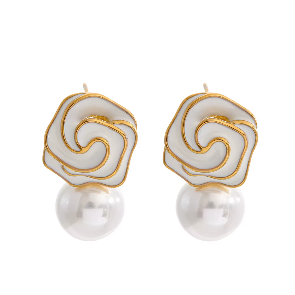 Wabiso Earring | Çelik Küpe