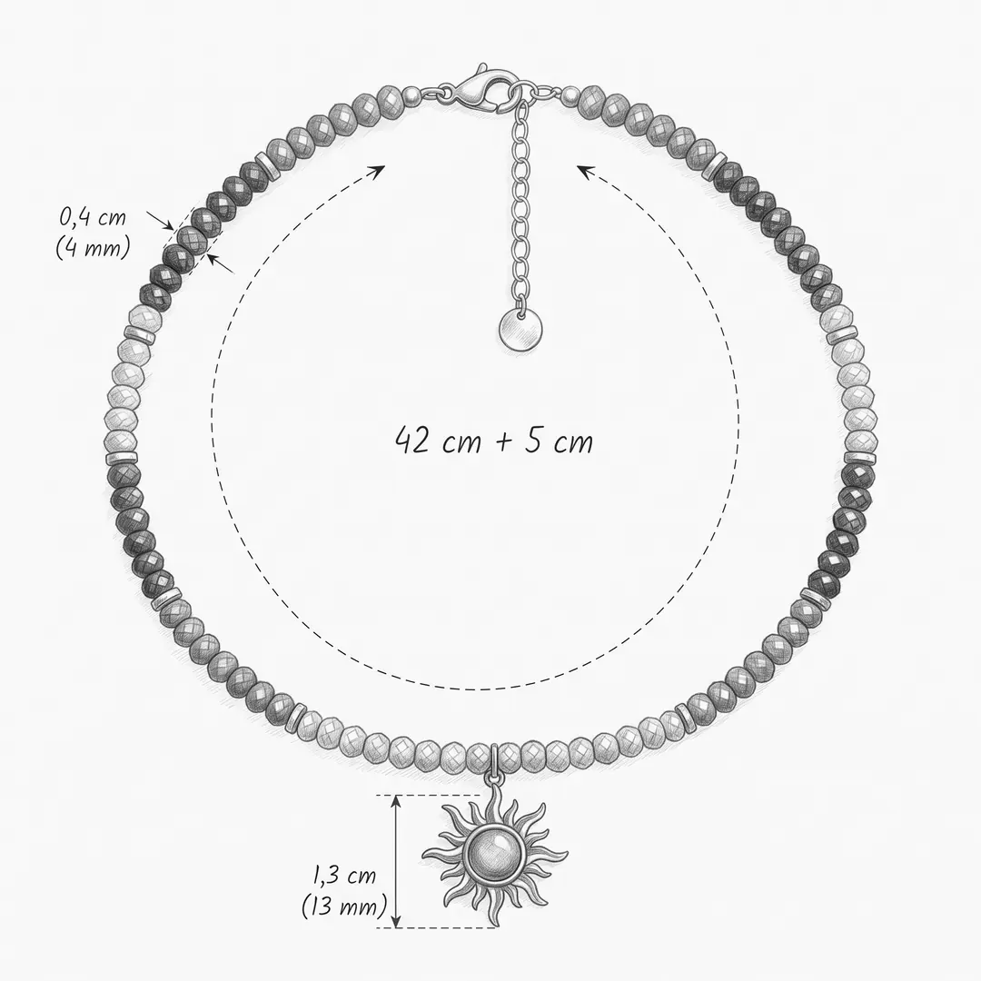Ravella Necklace | Doğal Taş Kolye 3