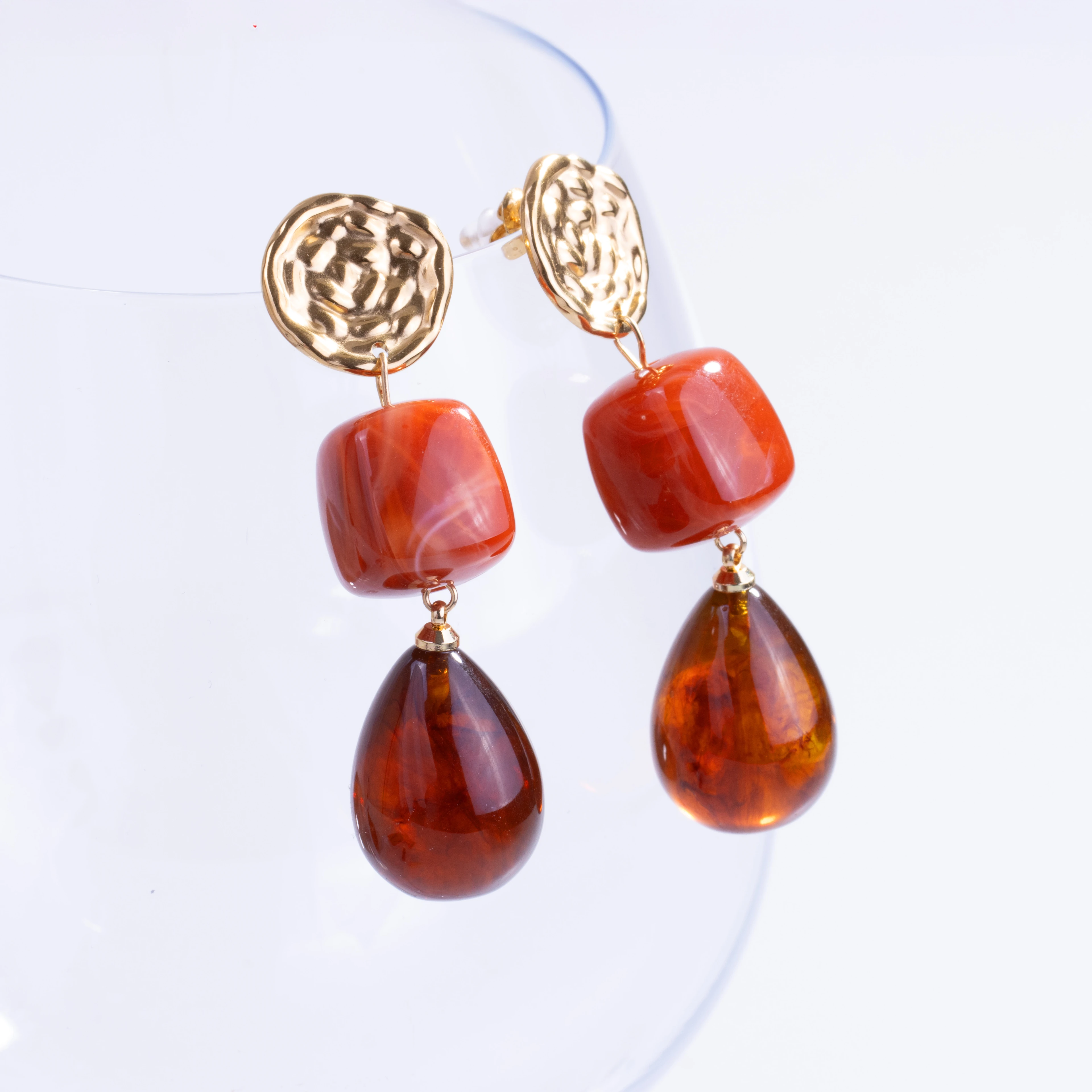 Ignara Earring | Çelik Küpe