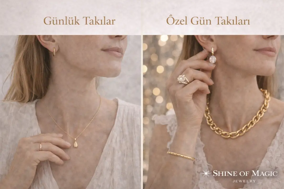Günlük ve Özel Gün Takıları Arasındaki Farklar Nelerdir? Doğru Seçim Rehberi