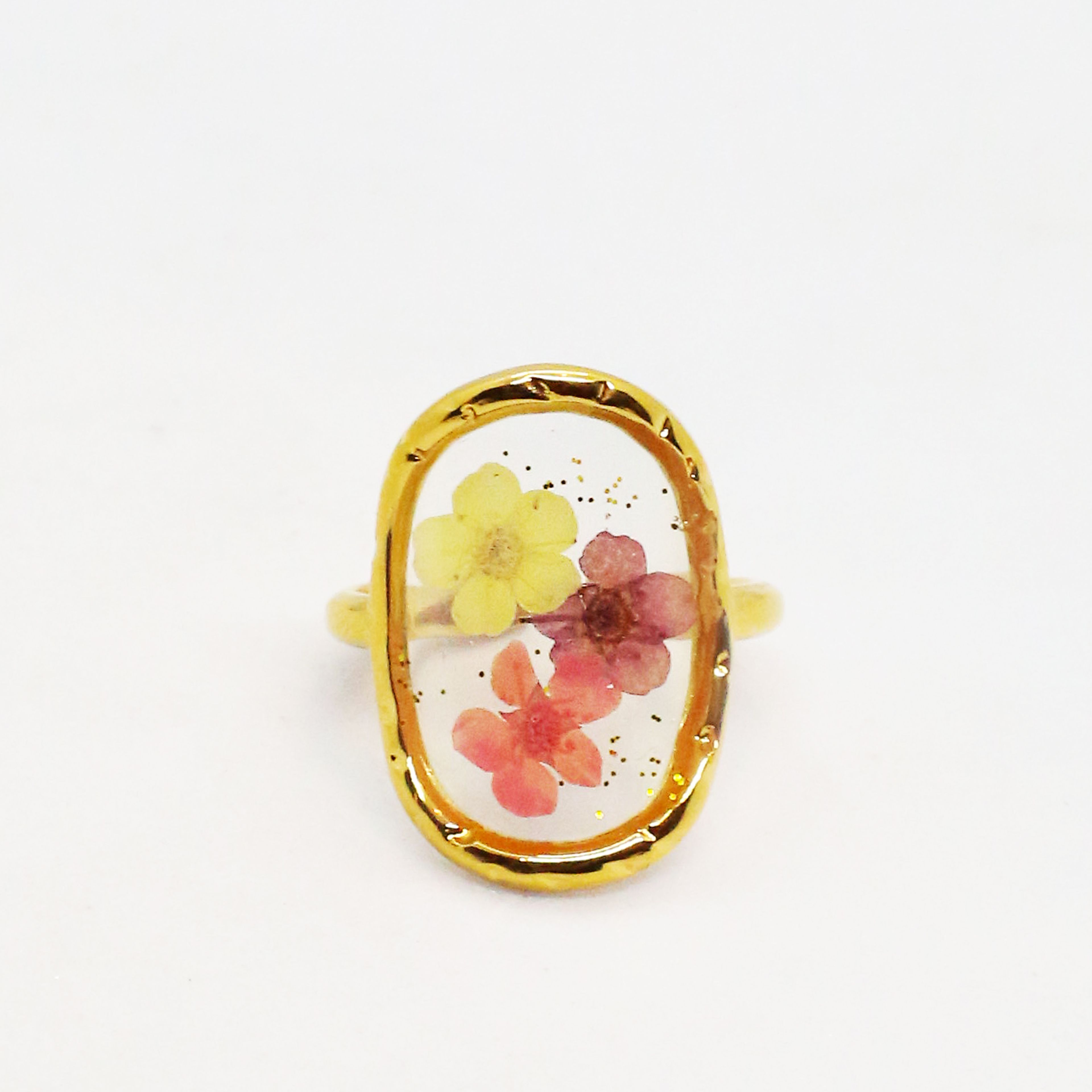 Floreia Ring | Çelik Yüzük