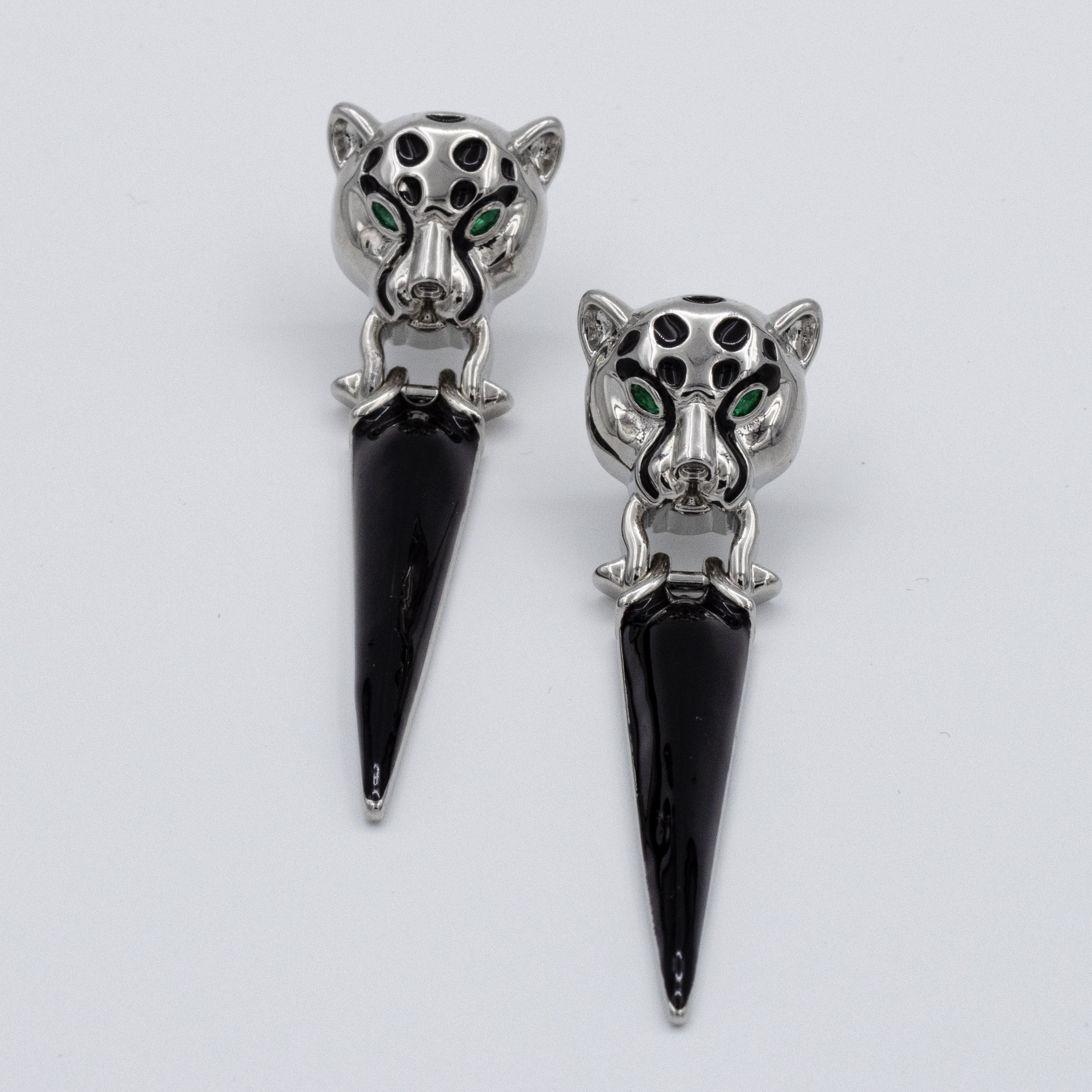 Panthera Noir Earrings | Küpe