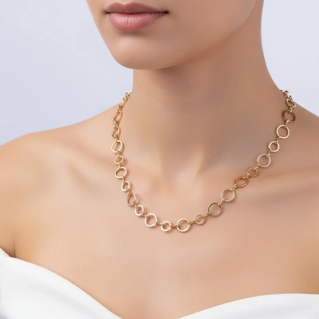 OoOo Necklace | Çelik Kolye