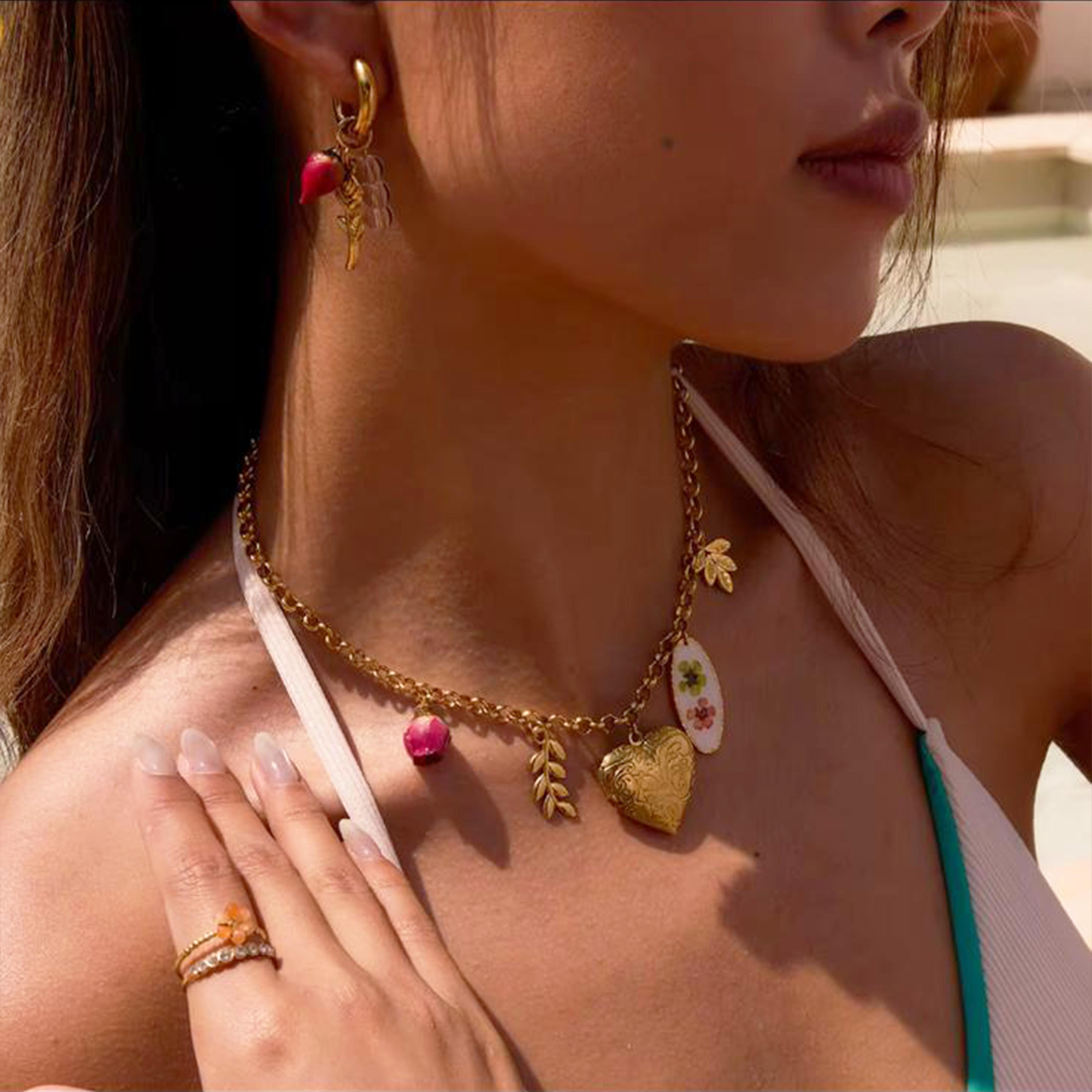 Amarilis Necklace | Çelik Kolye