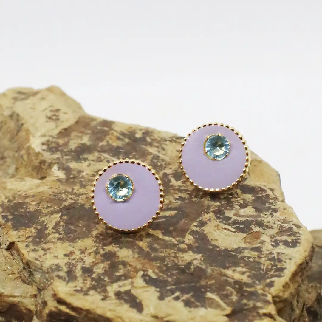 Fioralba Earring | Çelik Küpe