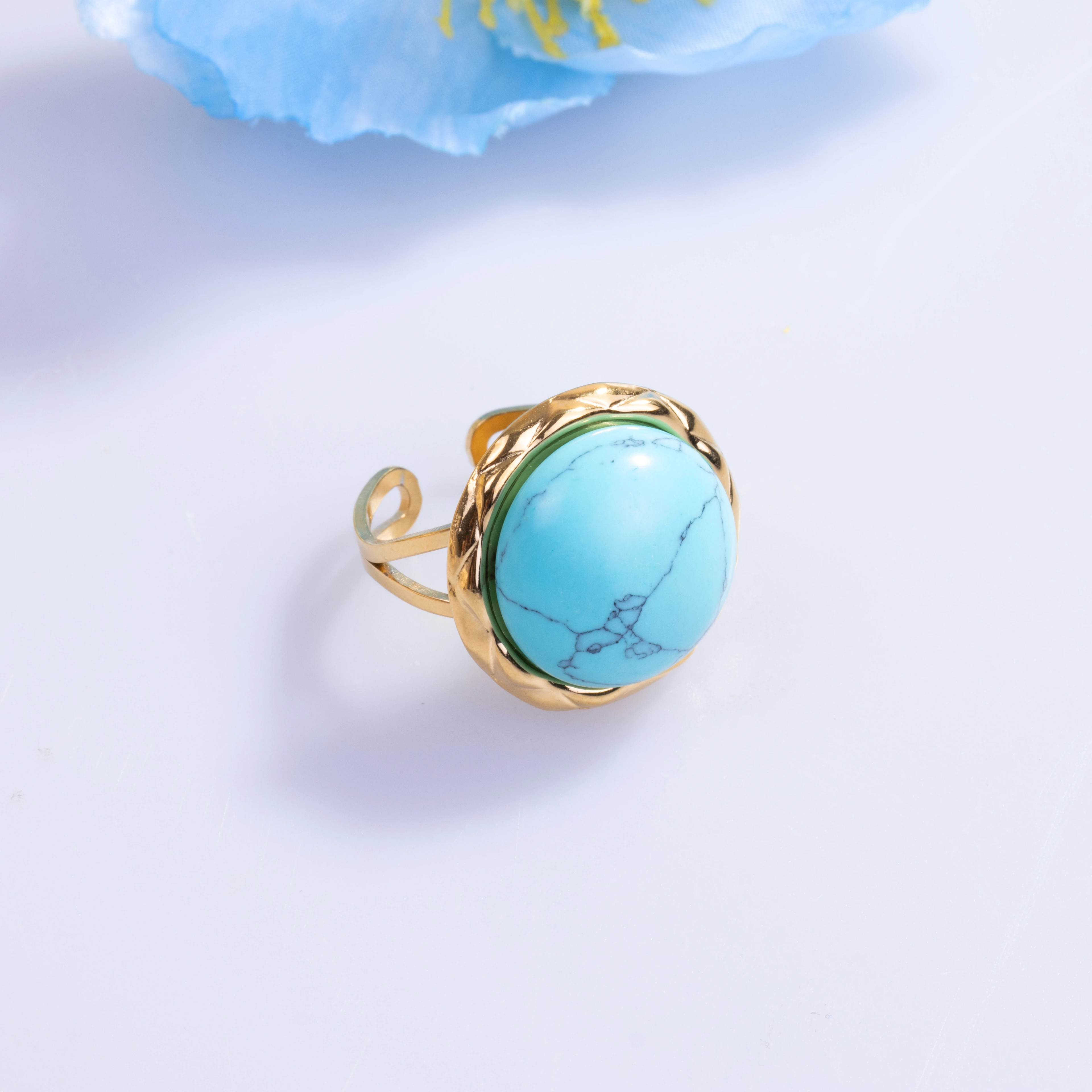 Azzurium Ring | Çelik Yüzük