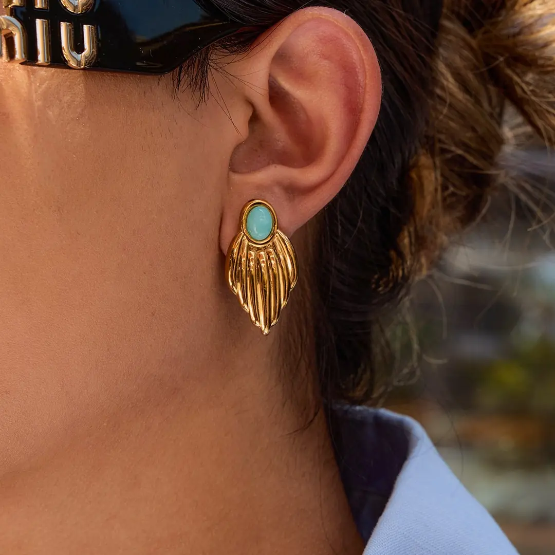 Sirvane Earring | Çelik Küpe 2
