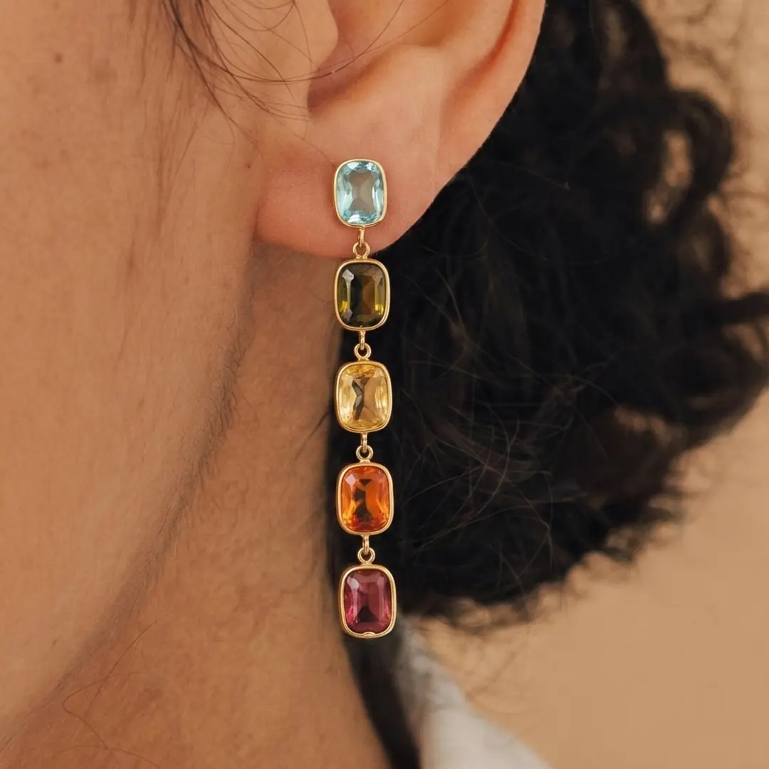 Gradina Earring | Çelik Küpe 2