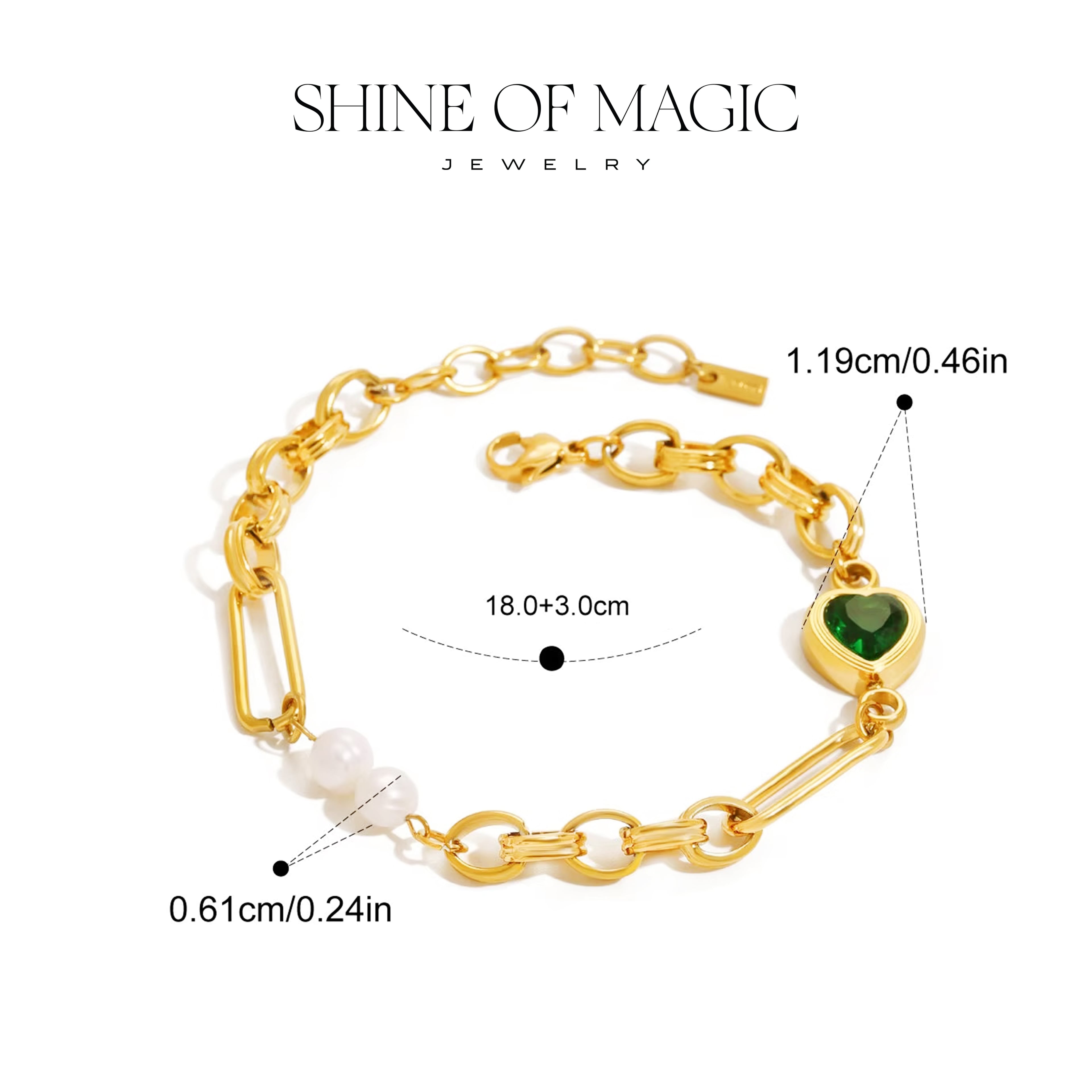 Esmera Bracelet | Çelik Bileklik