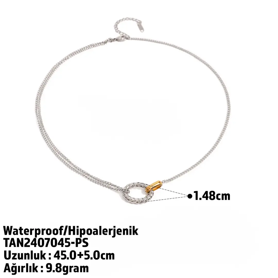 Luce Necklace | Çelik Kolye 3