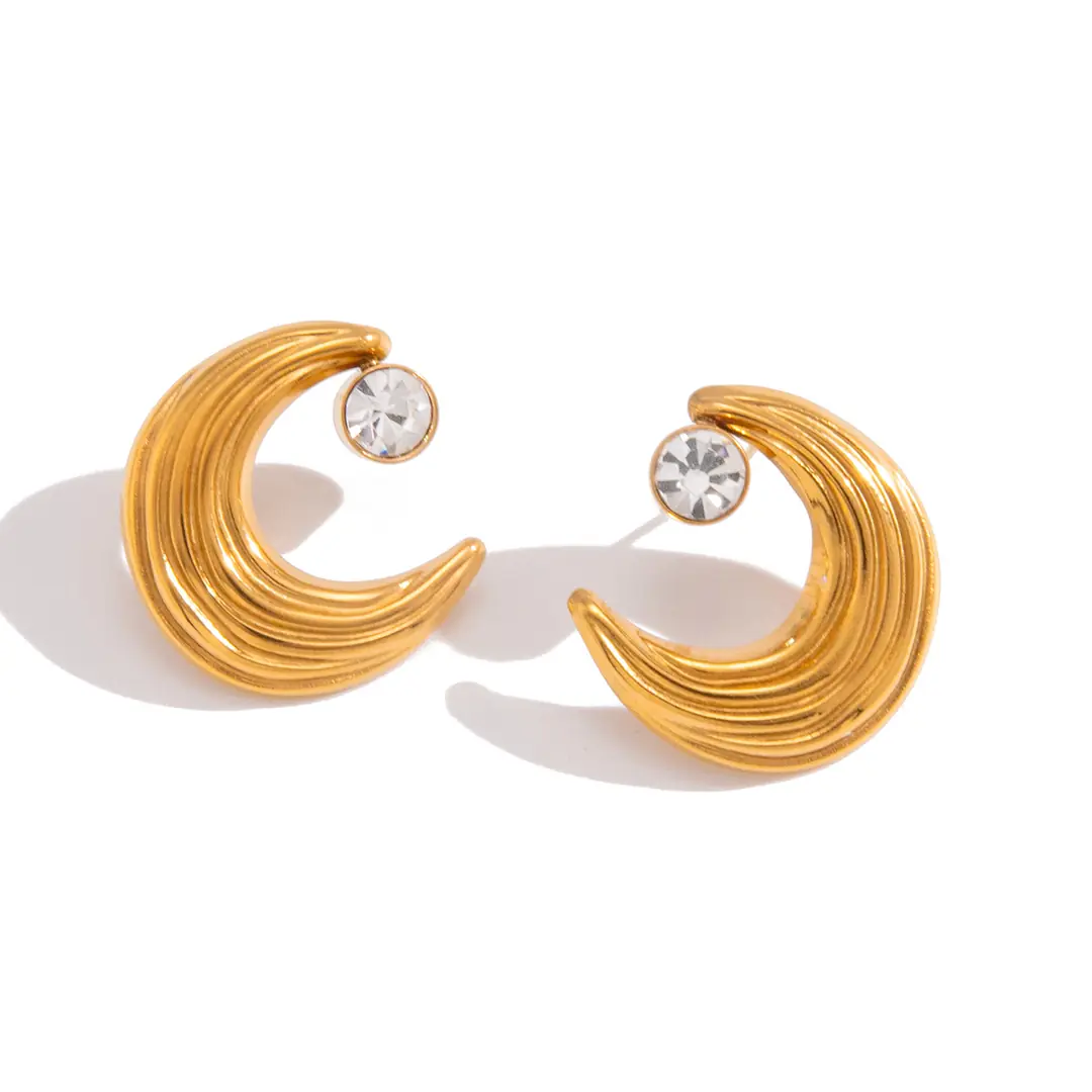Caviosa Earring | Çelik Küpe