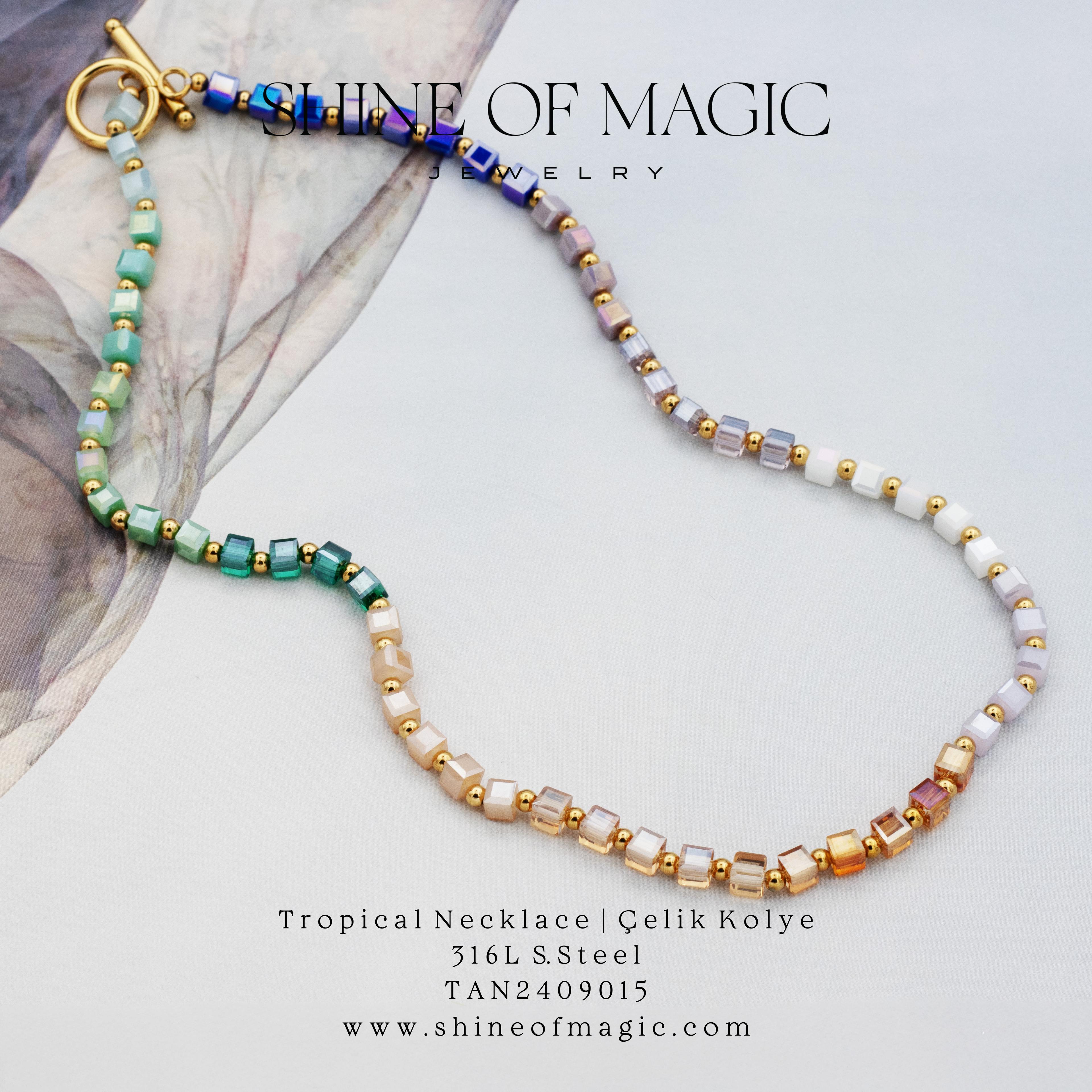 Tropical Necklace | Çelik Kolye