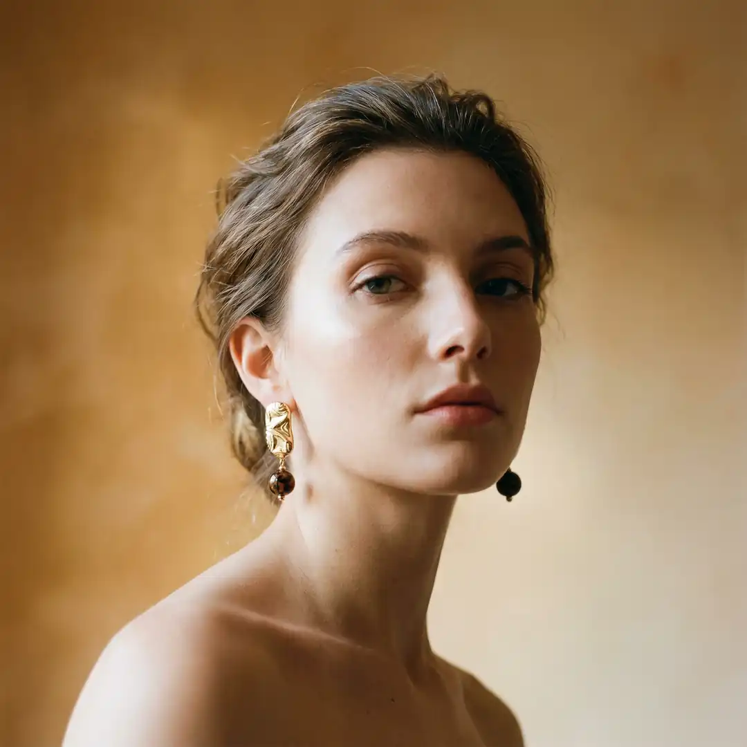 Calysta Earring | Çelik Küpe 2