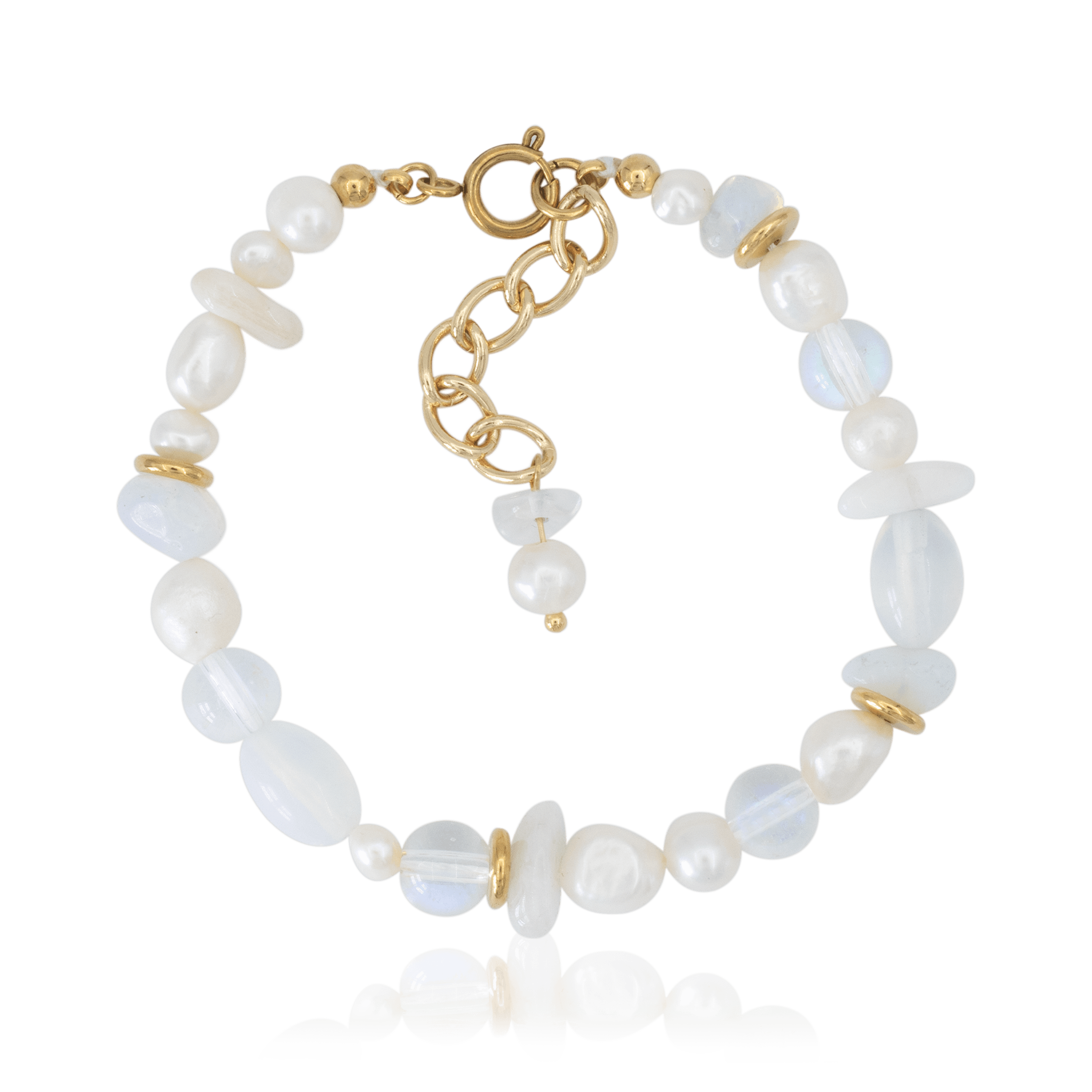 Luna Pearl Bracelet | Doğal Taş Bileklik