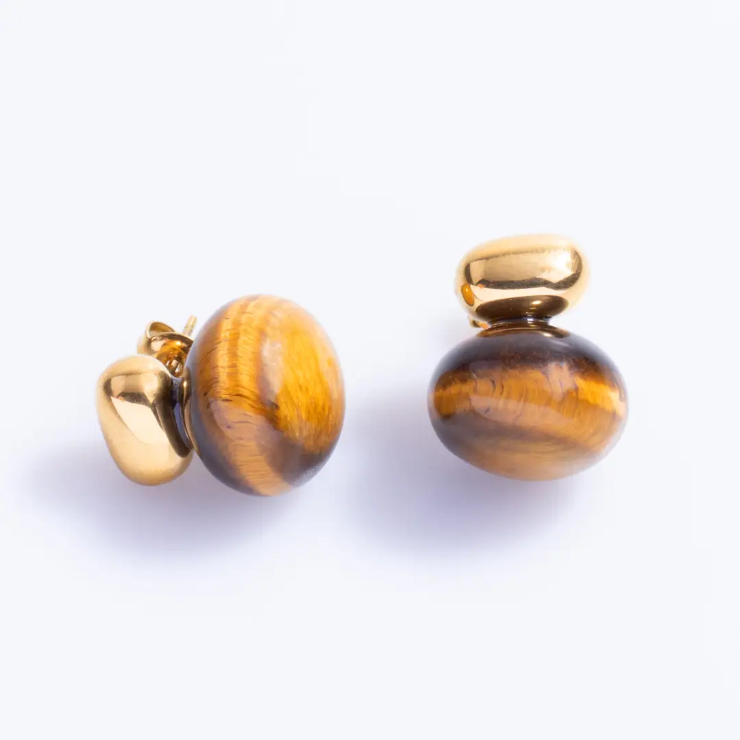 Tigressa Earring | Çelik Küpe
