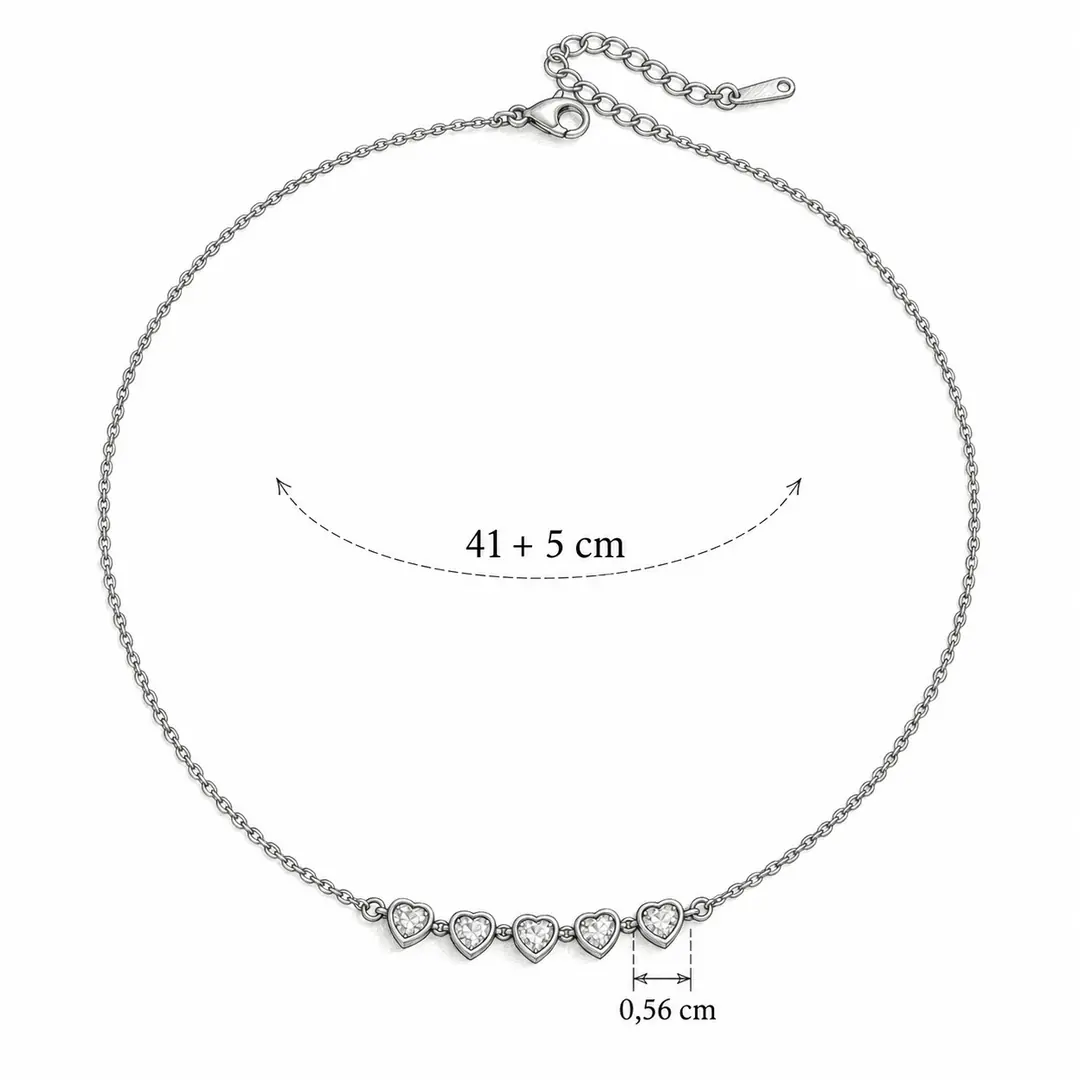 Cinquella Necklace | Çelik Kolye 6
