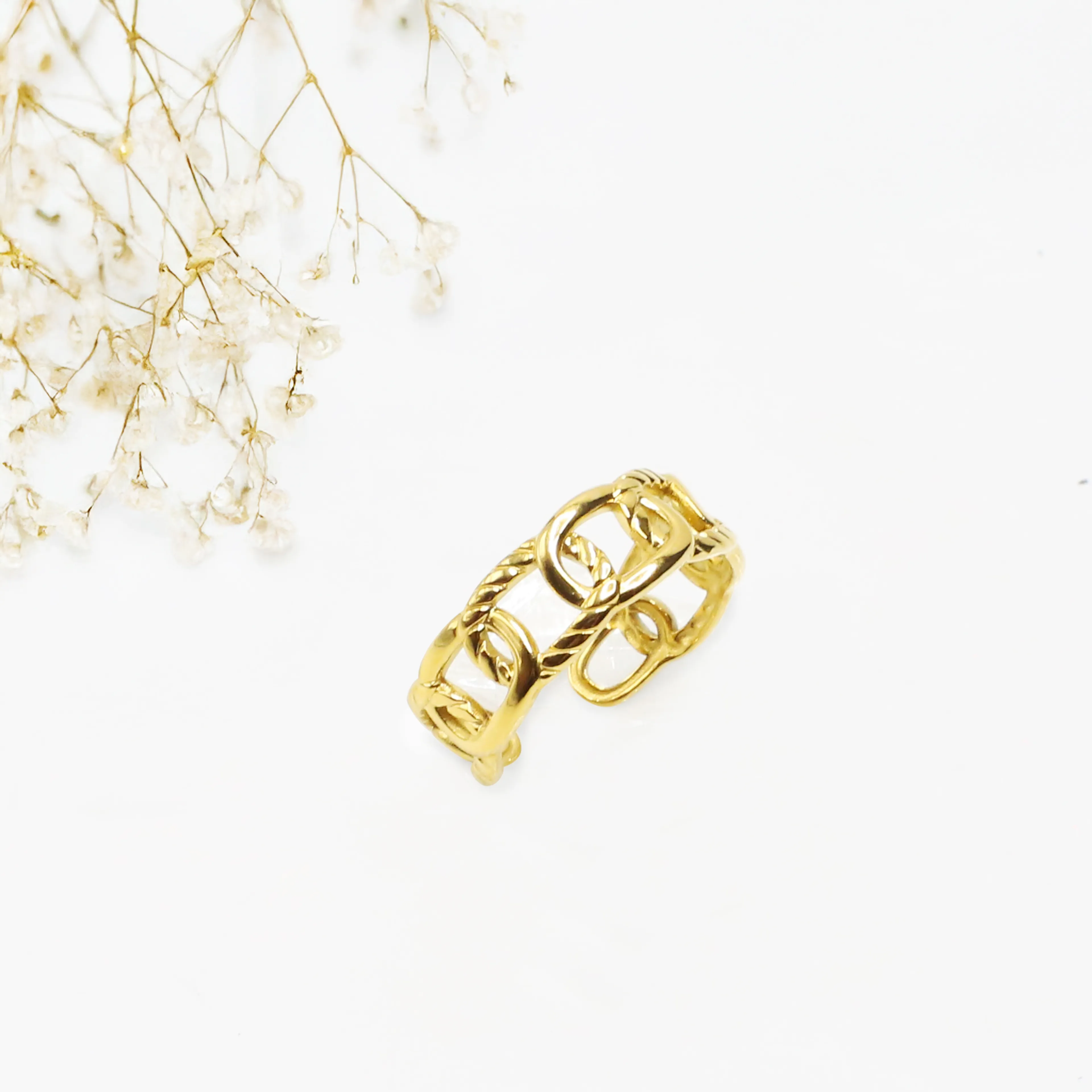 Catena Ring | Çelik Yüzük