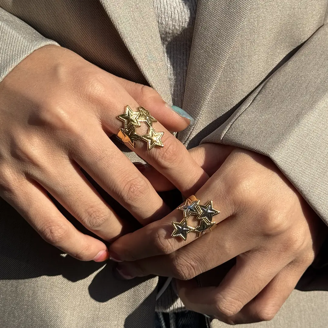 Tristella Ring | Çelik Yüzük 7