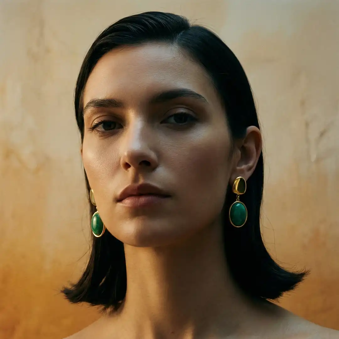 Verdanis Earring | Çelik Küpe 2