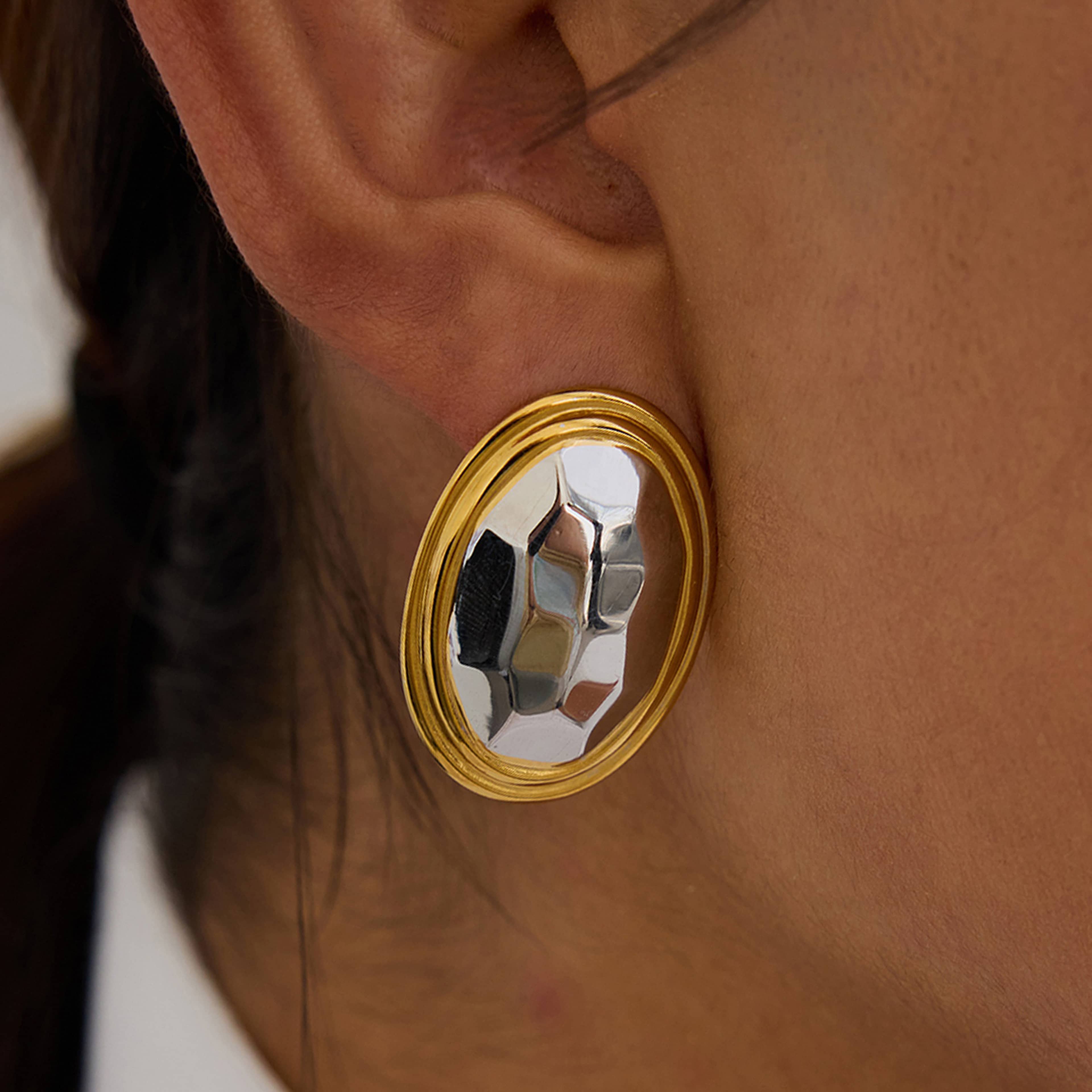 Calyra Earring | Çelik Küpe