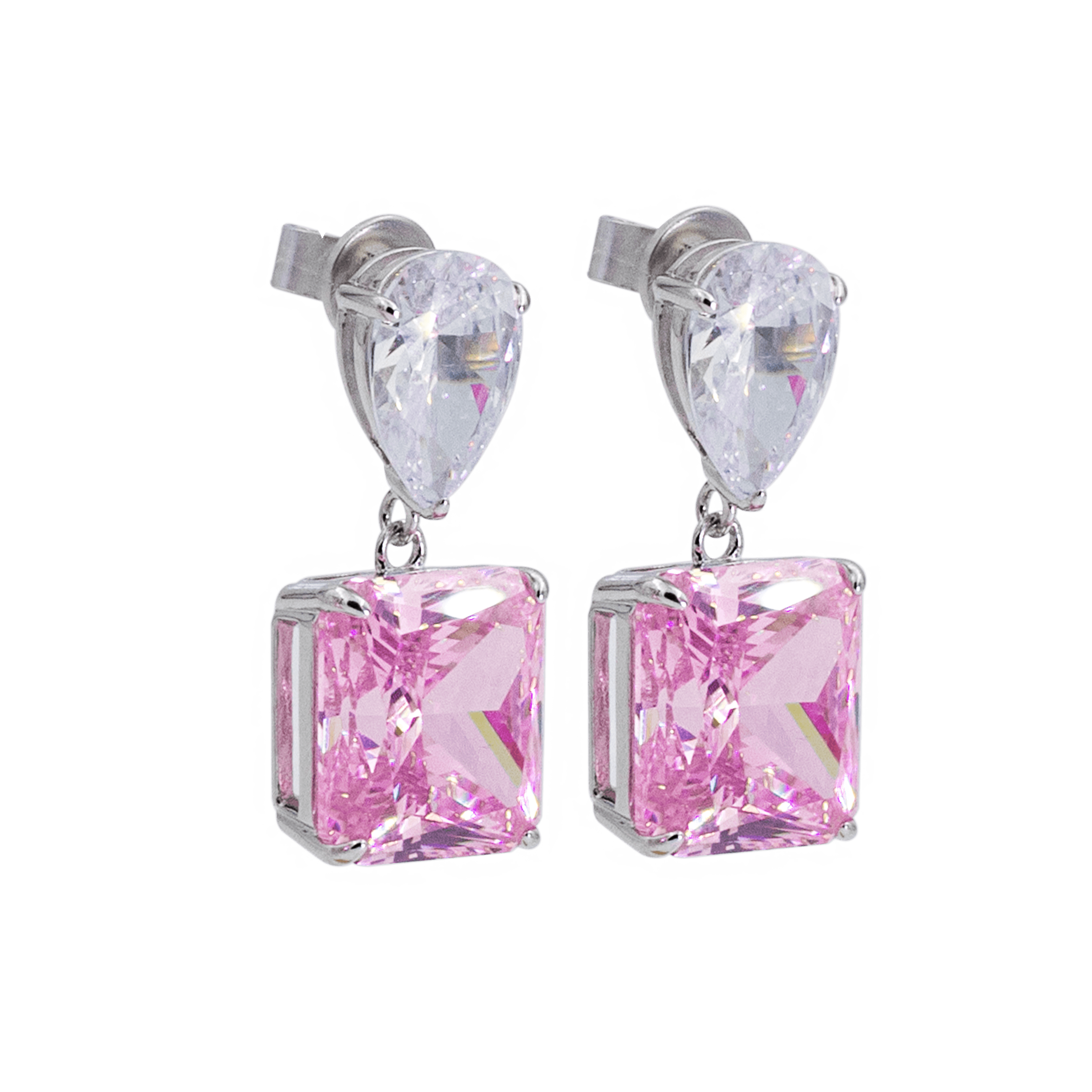 Rosaria Earrings | Silver Kadın Küpe