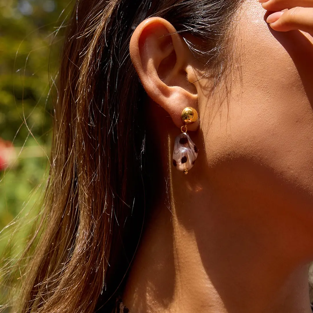 Macchiara Earring | Çelik Küpe 4