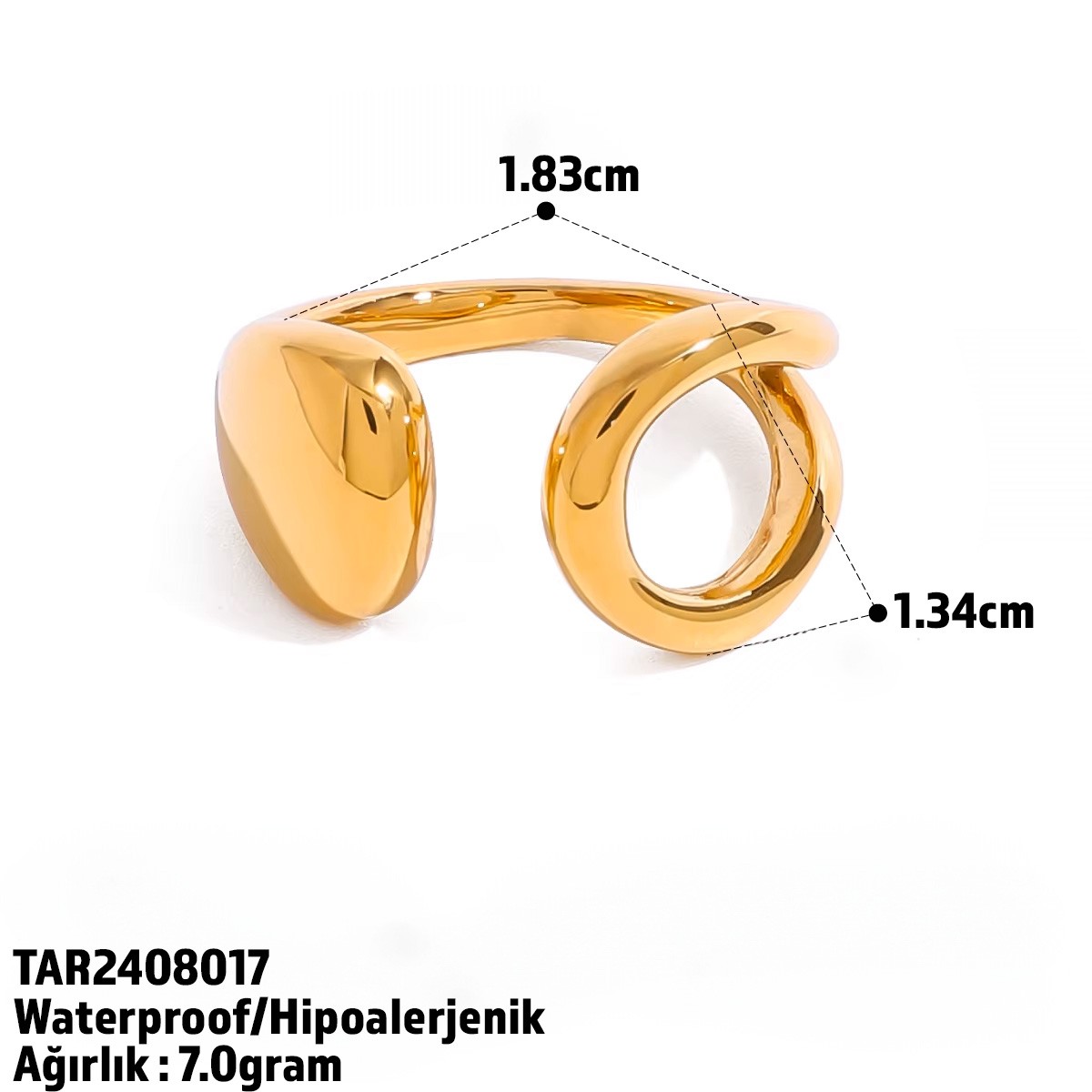 Luxor Ring | Çelik Yüzük