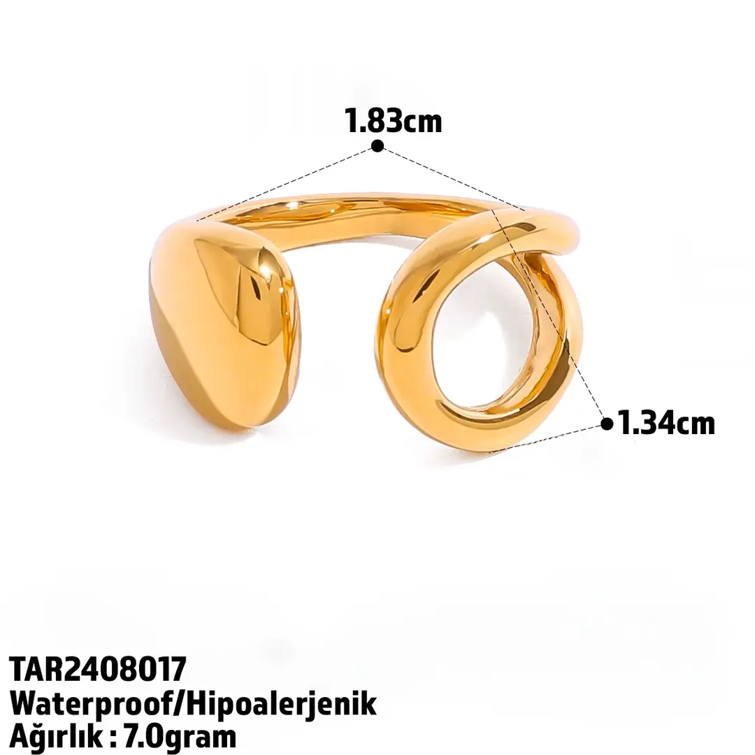 Luxor Ring | Çelik Yüzük 3