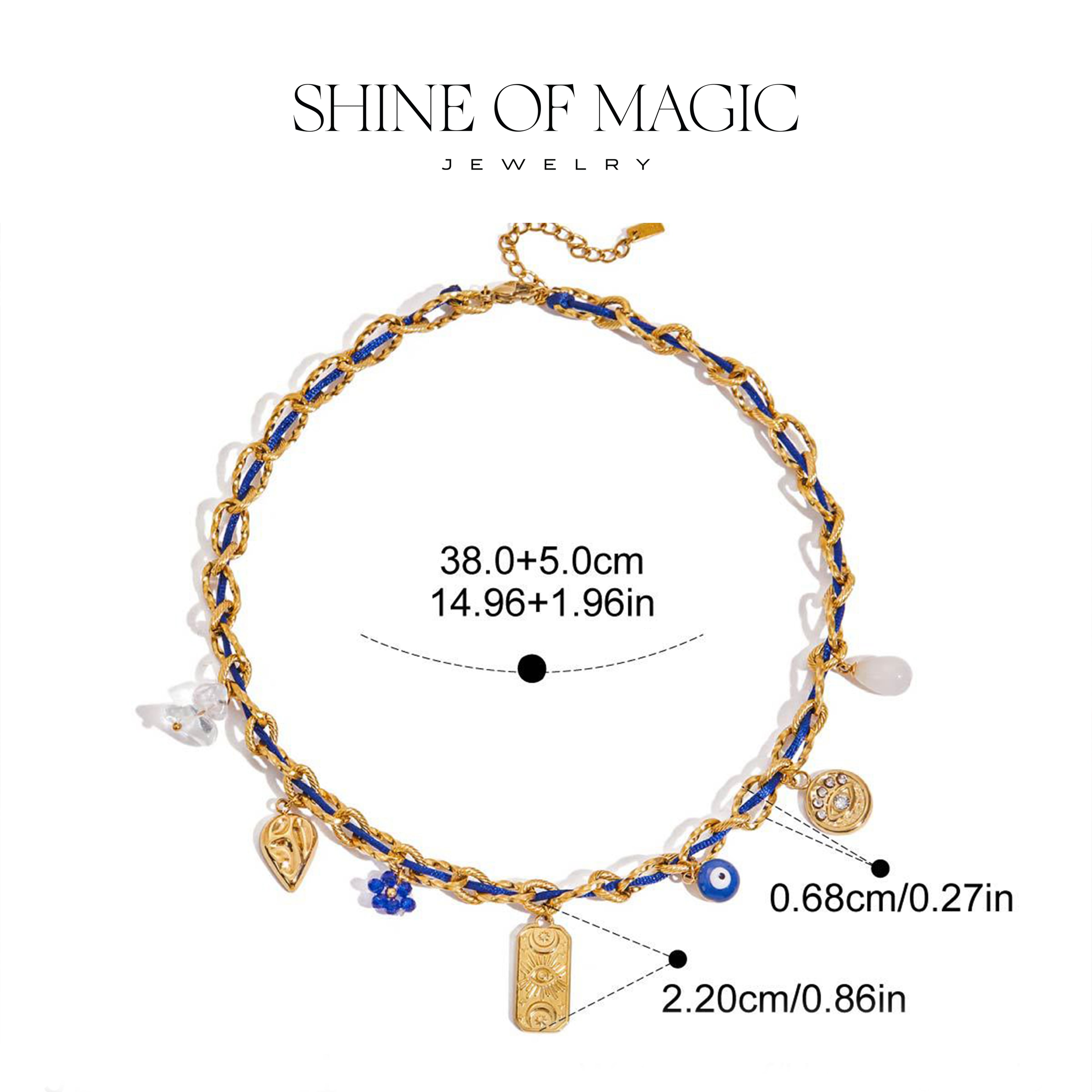 Elyora Necklace | Çelik Kolye