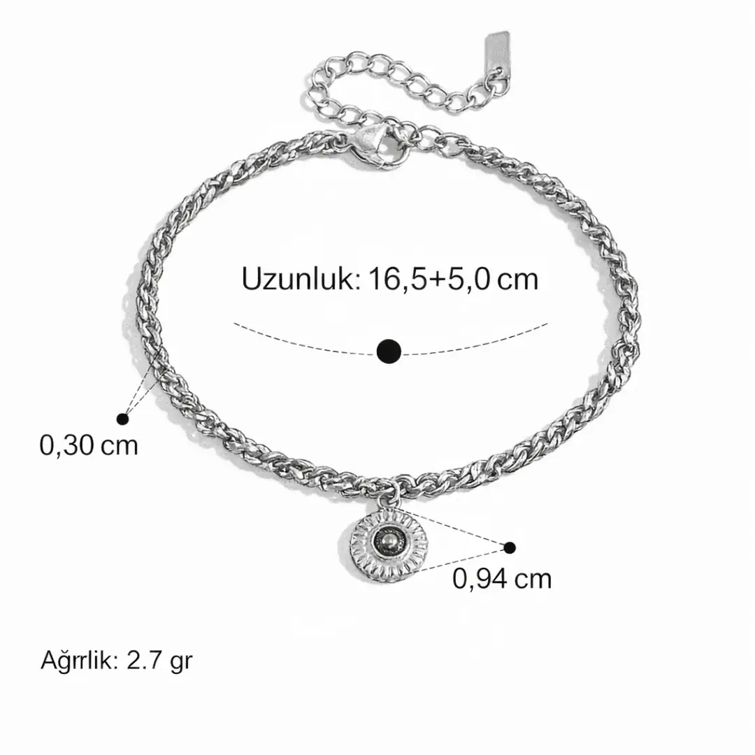 Elzora Bracelet | Çelik Bileklik 5